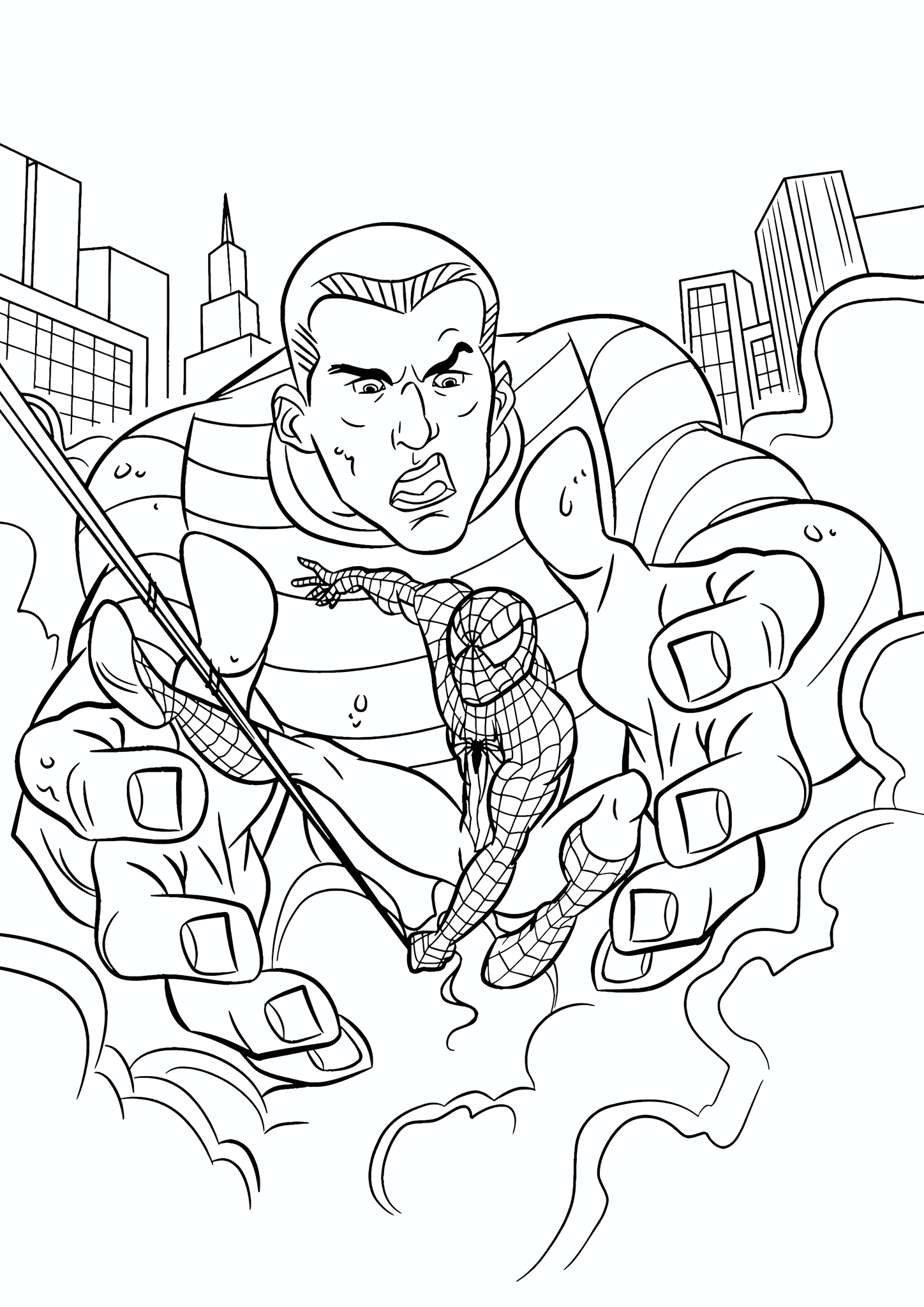 Spiderman: Battle with the Sandman