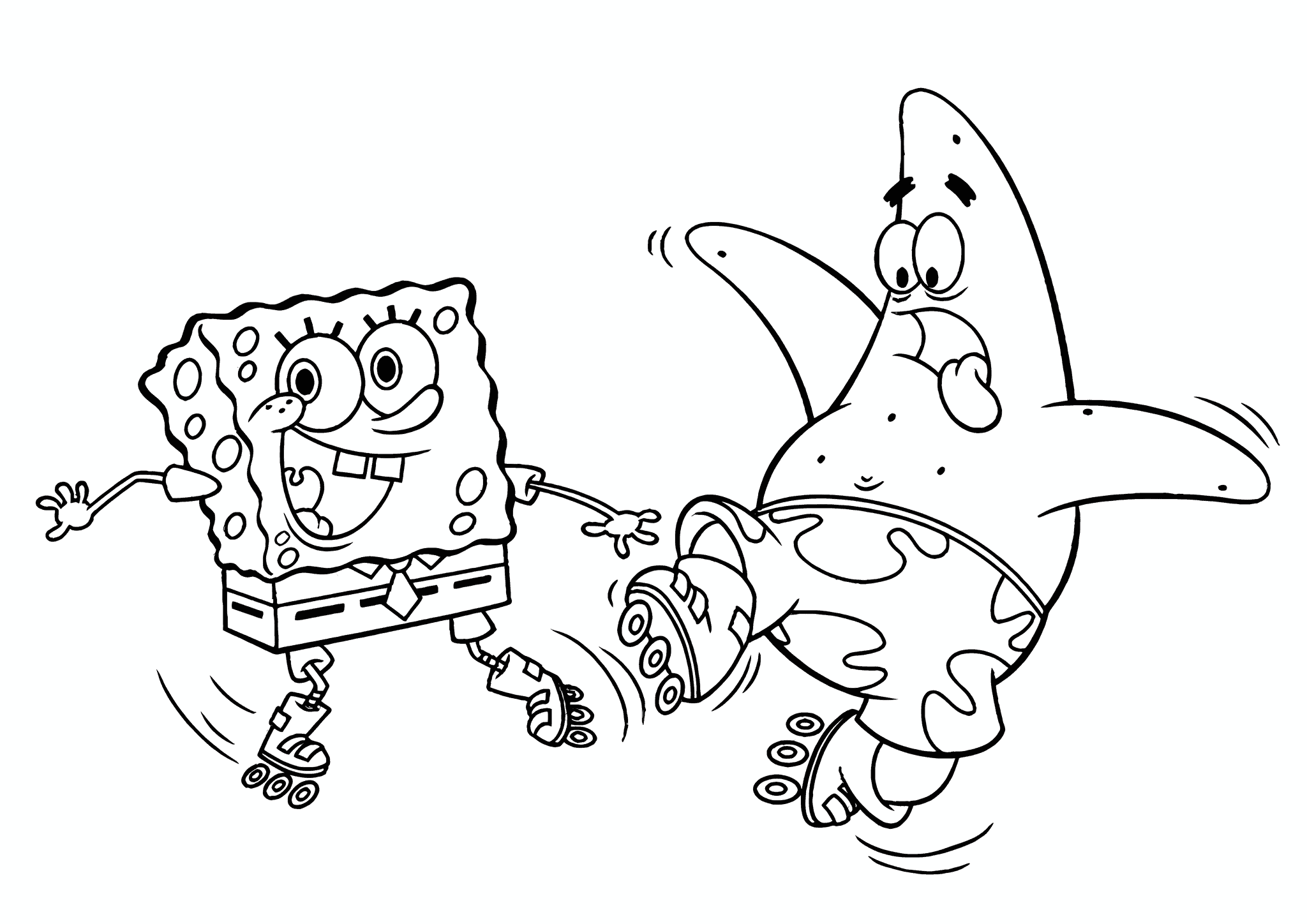Spongebob Squarepants: Rollers with Patrick