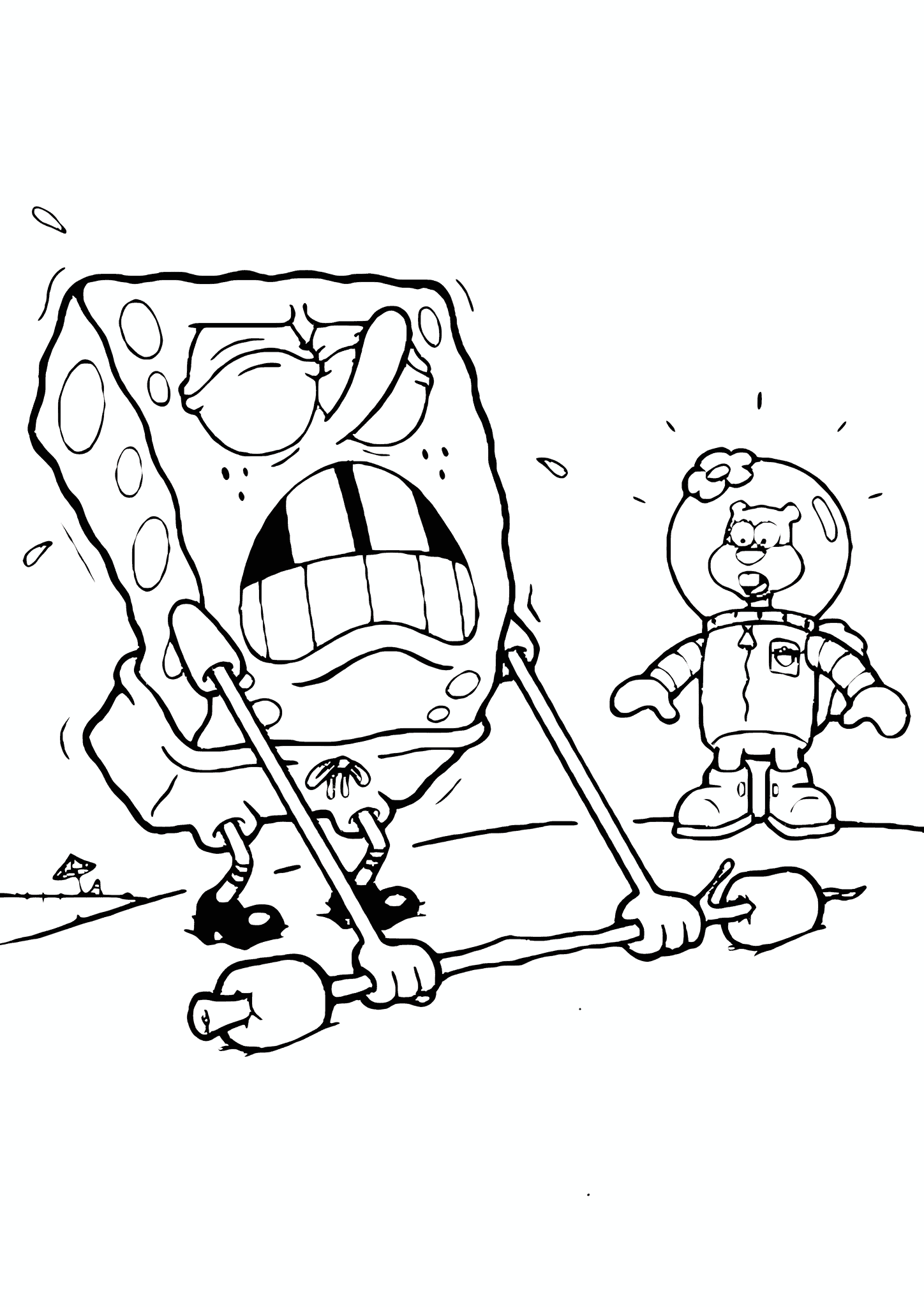 Spongebob Squarepants in Training