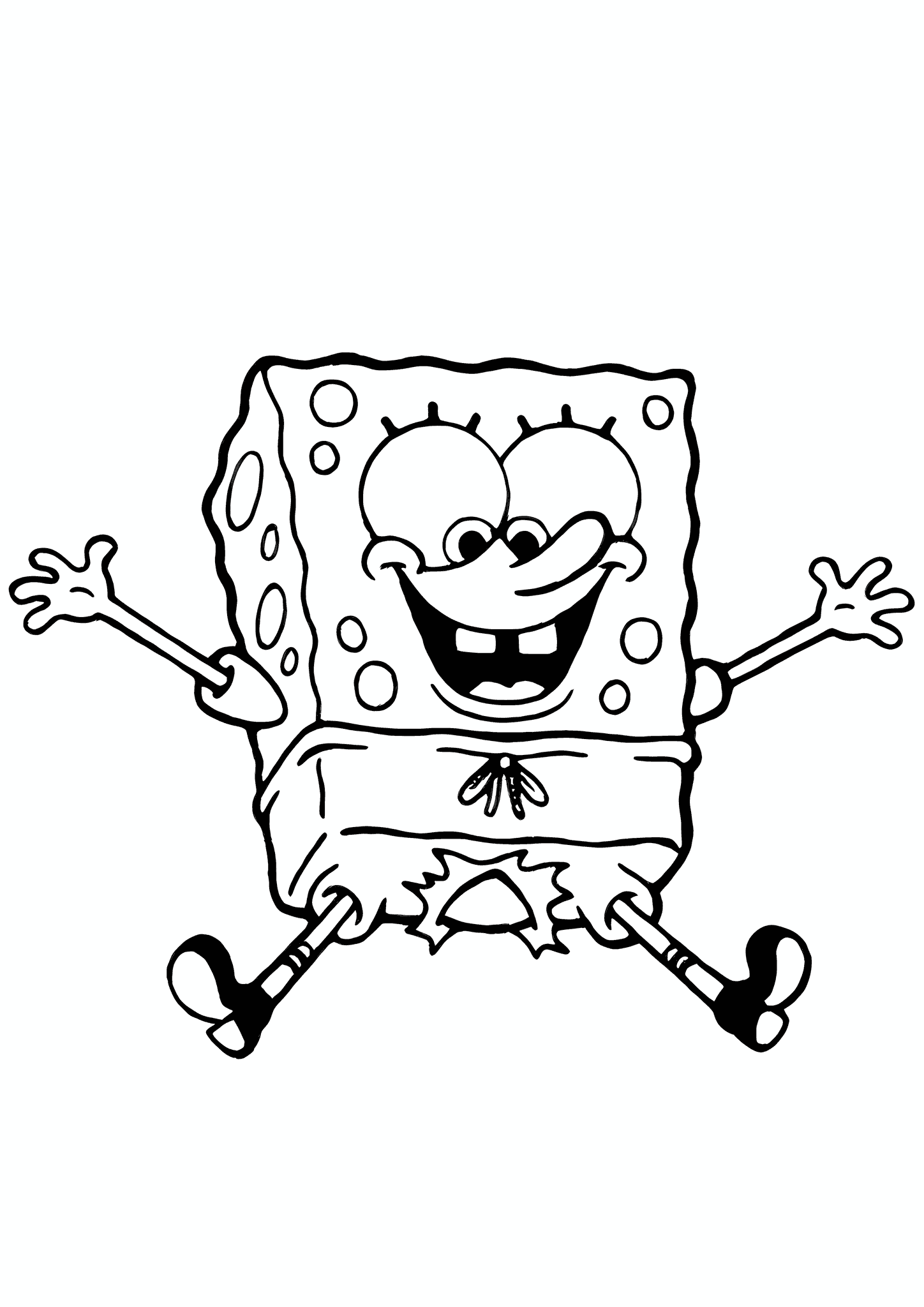Spongebob Squarepants is Happy