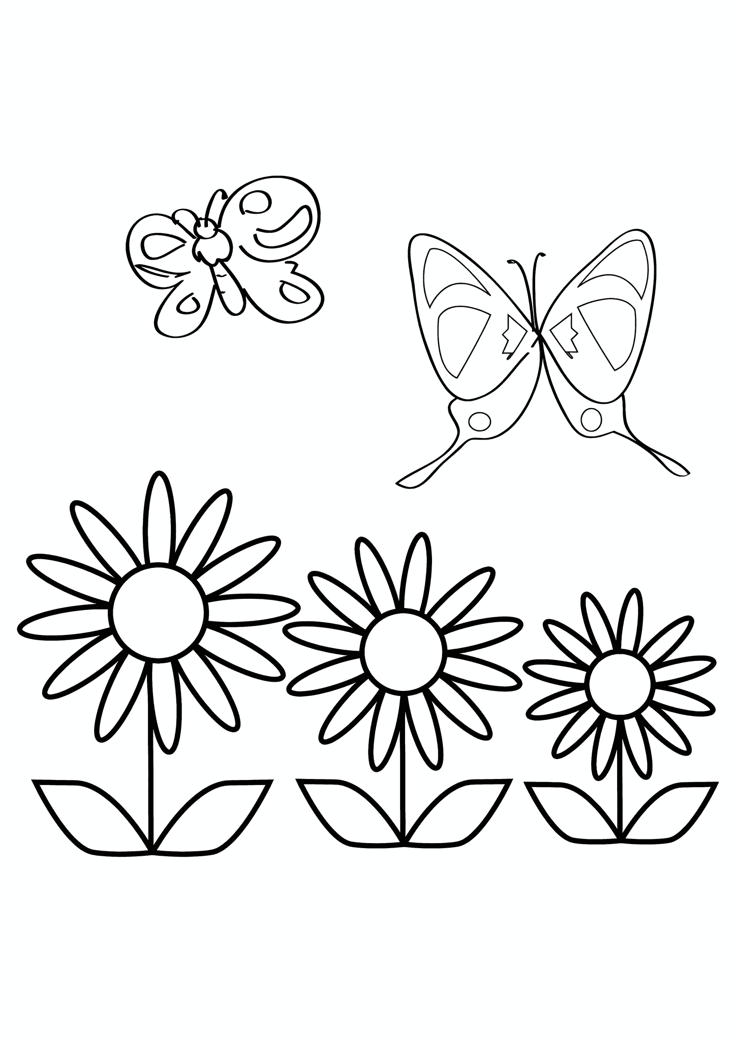 Spring: Butterflies and Flowers