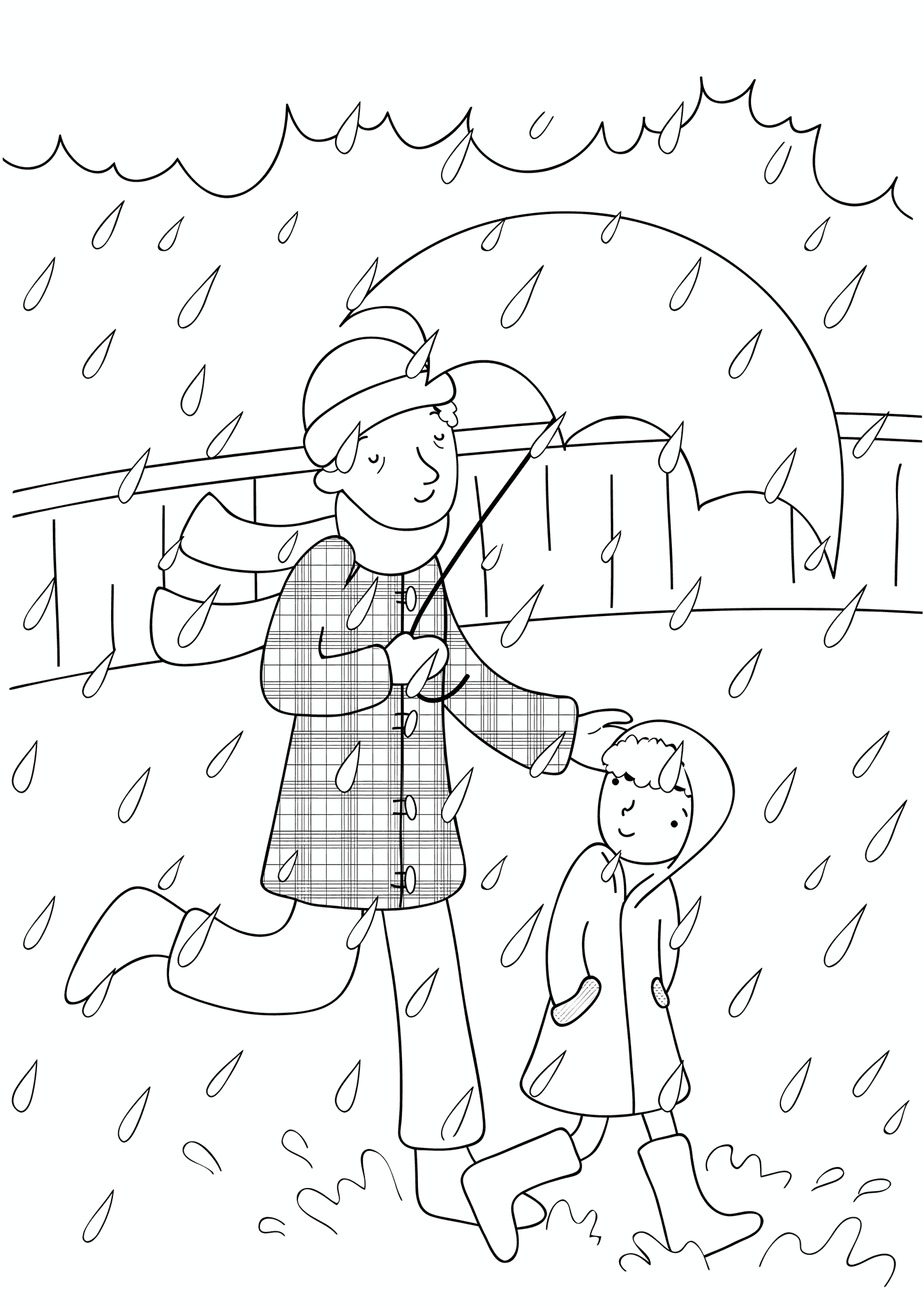 Spring: in the Rain