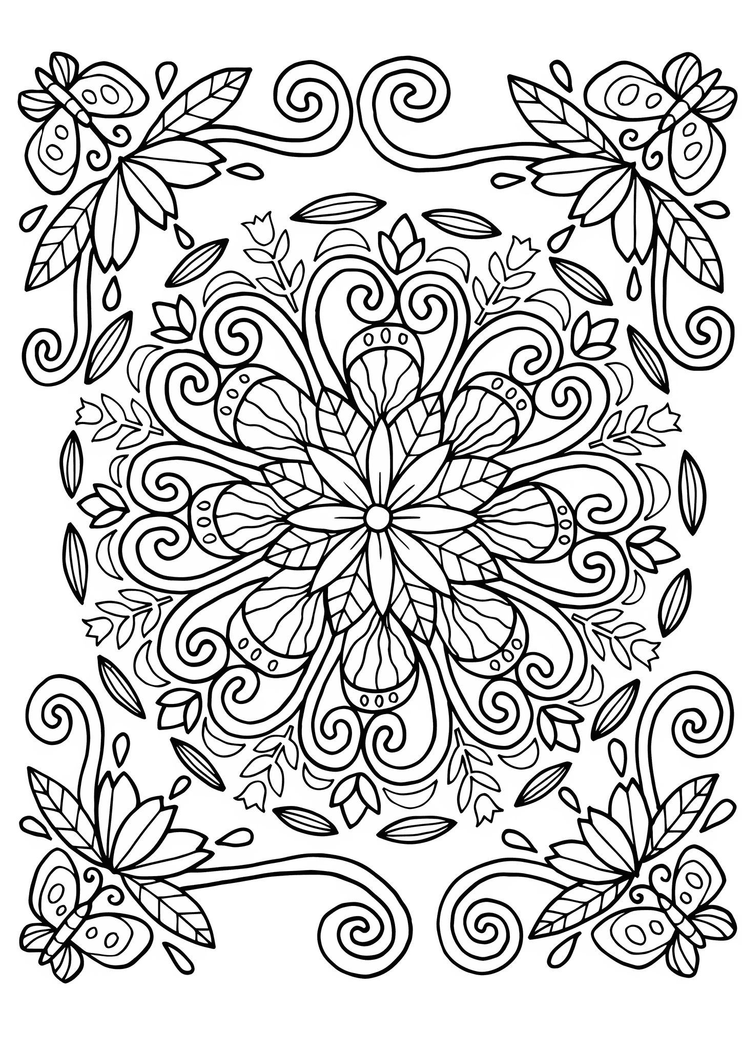 Spring: Round Flower