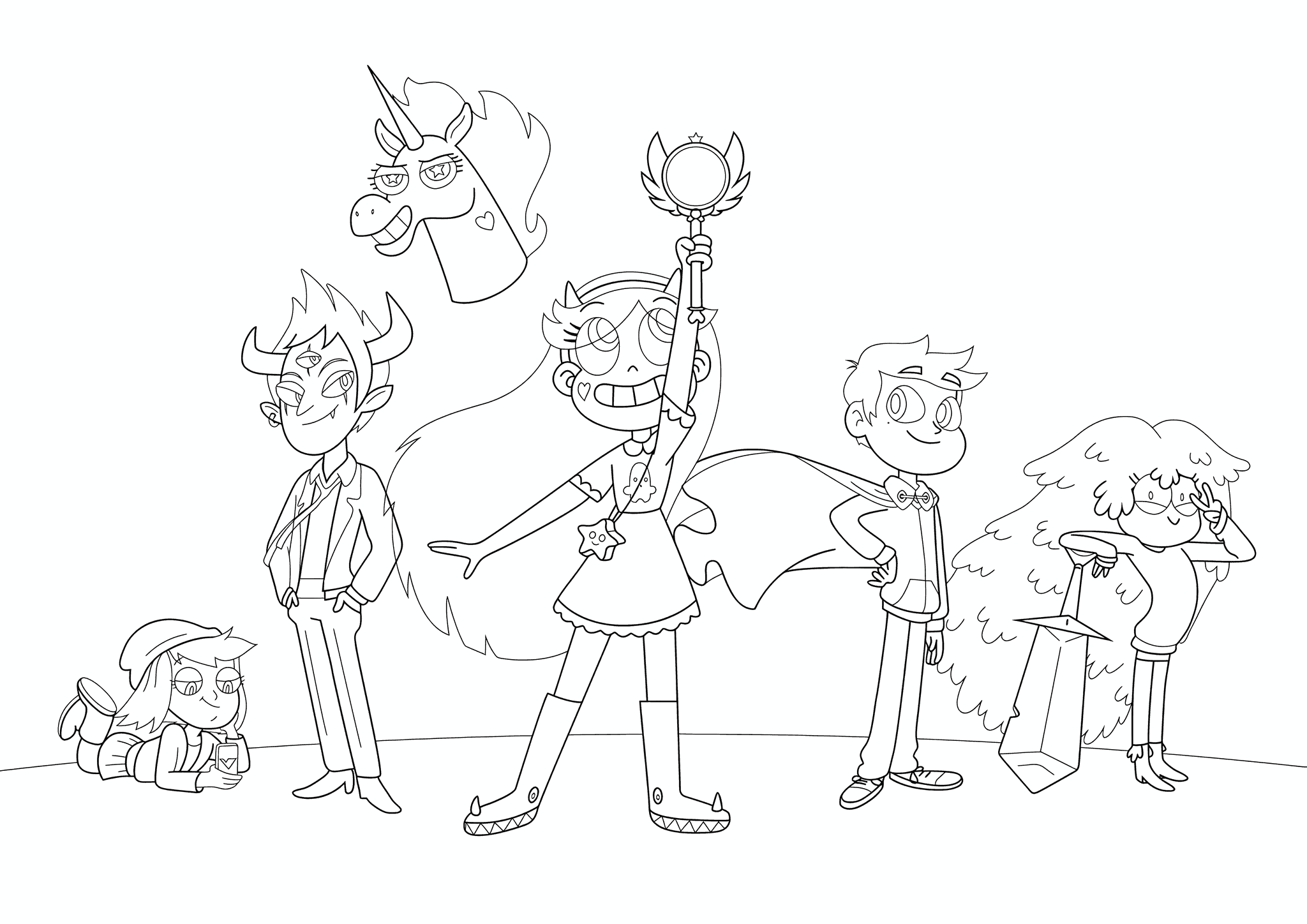 Star Vs the Forces of Evil: Team Star