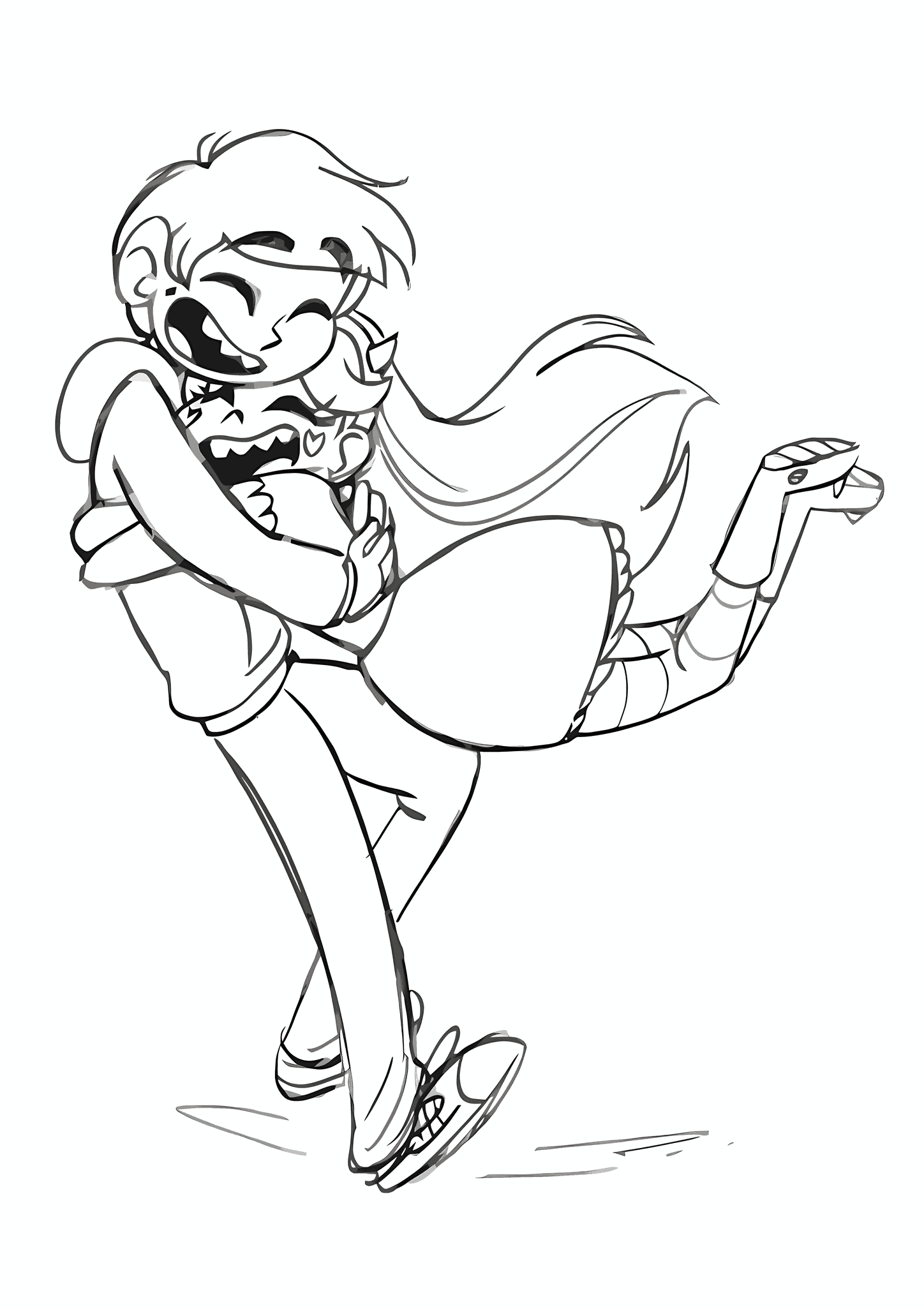 Star Vs the Forces of Evil: Embrace with Butterfly