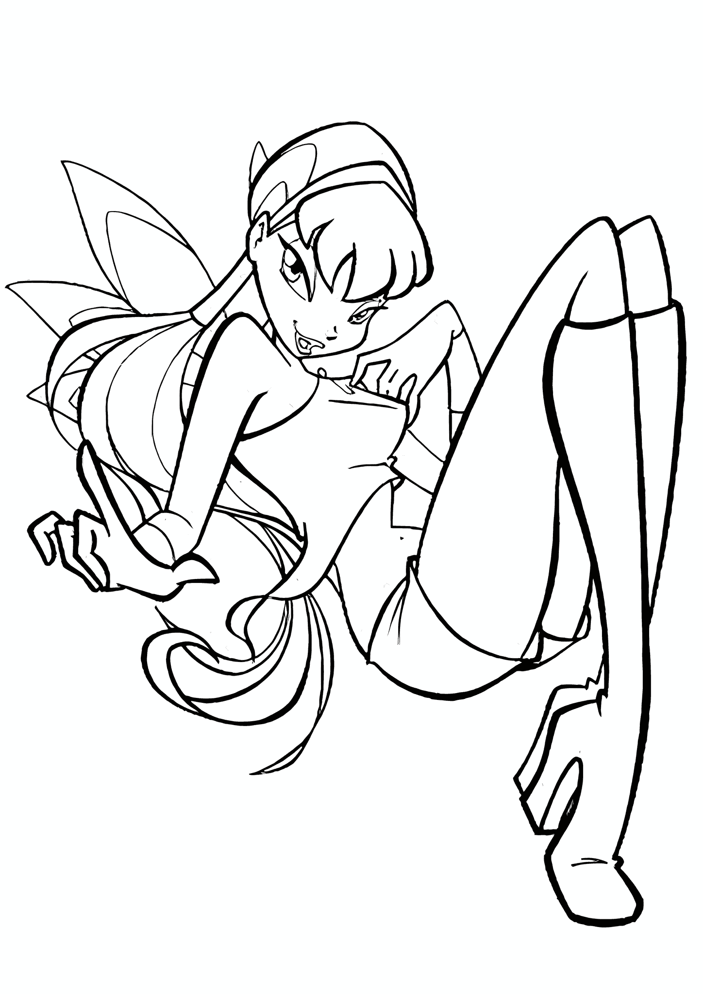 Stella (Winx Club) Stella in Her New Costume