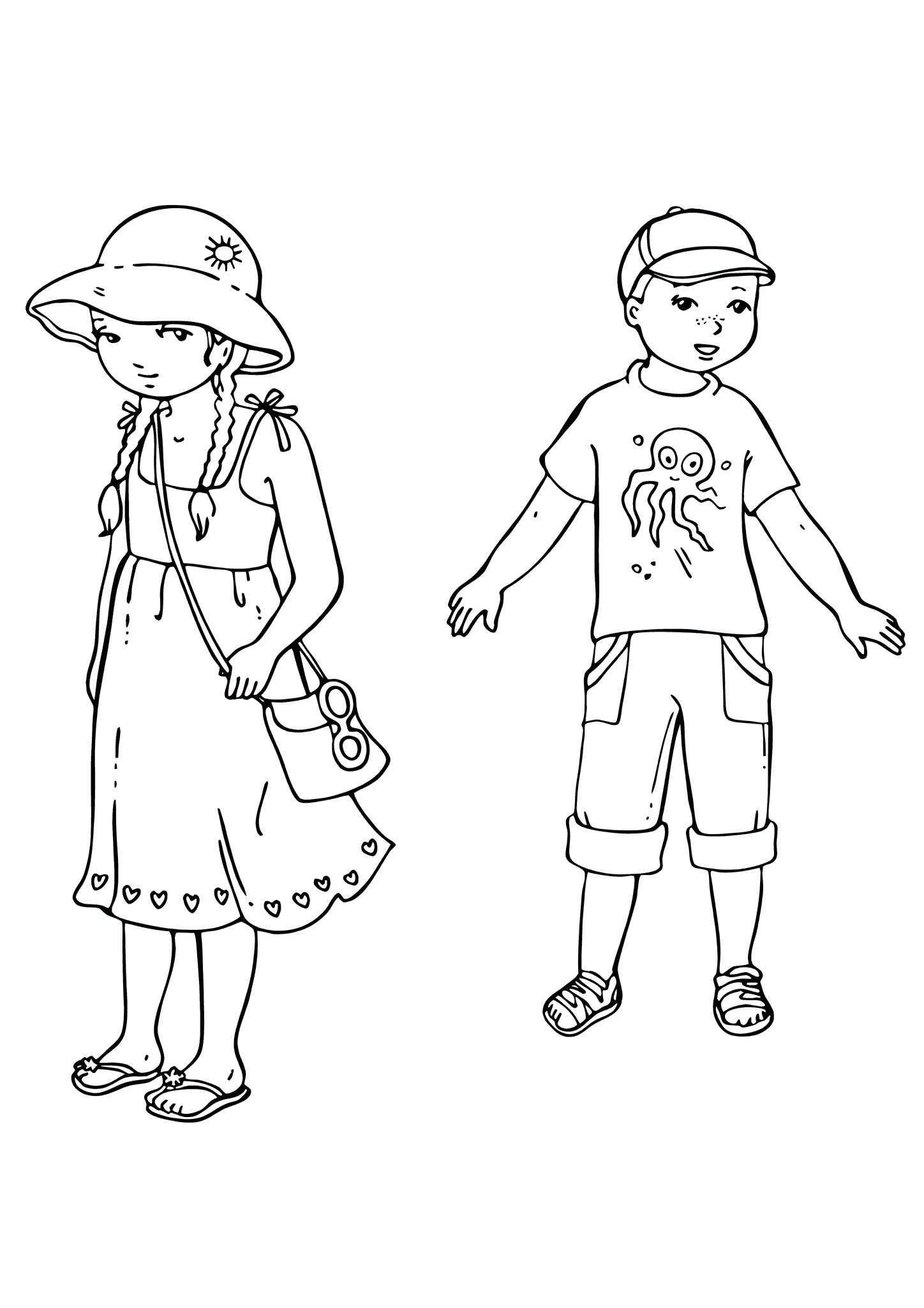 Summer: Girl and Boy