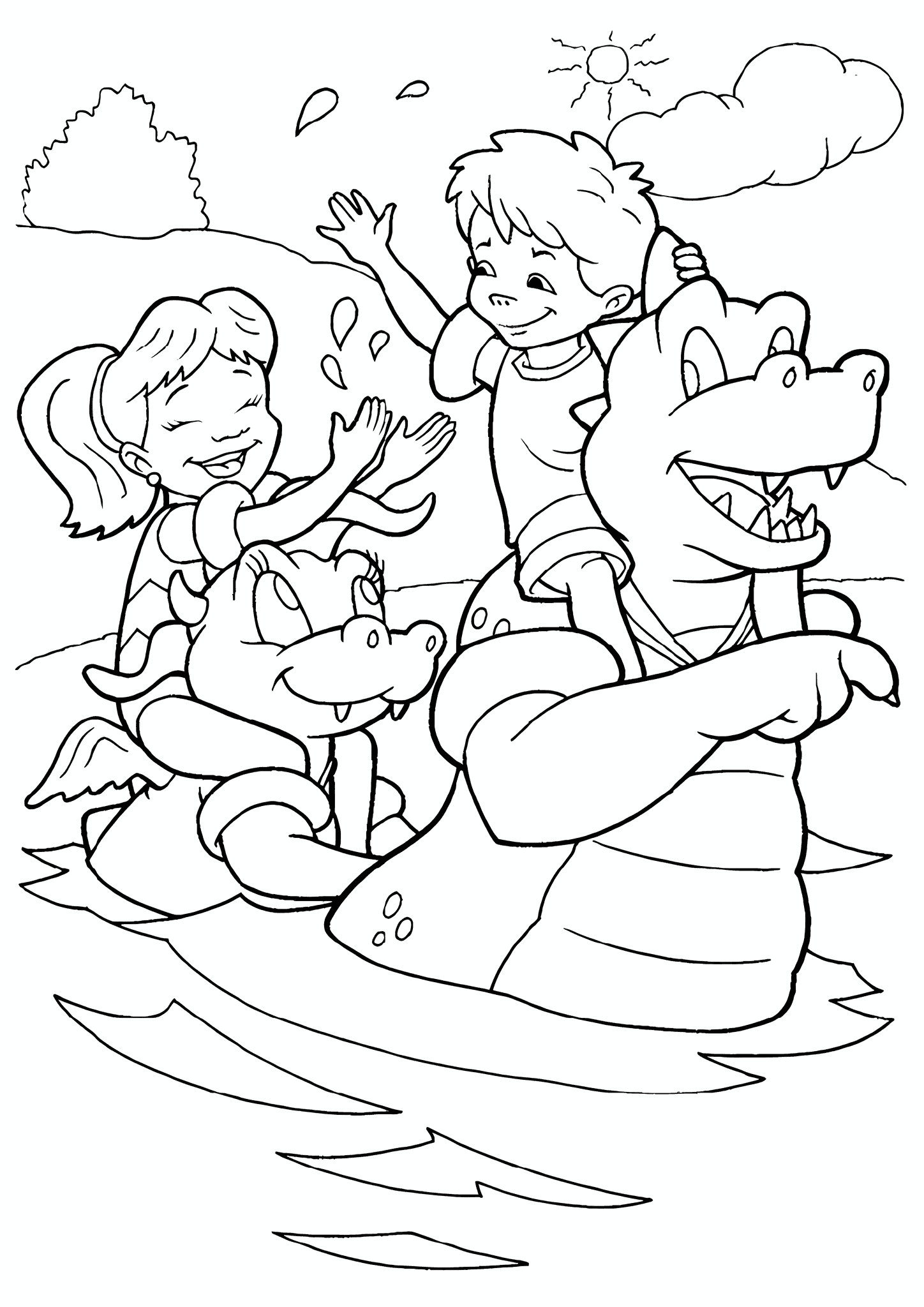 Summer: Children on Dragons