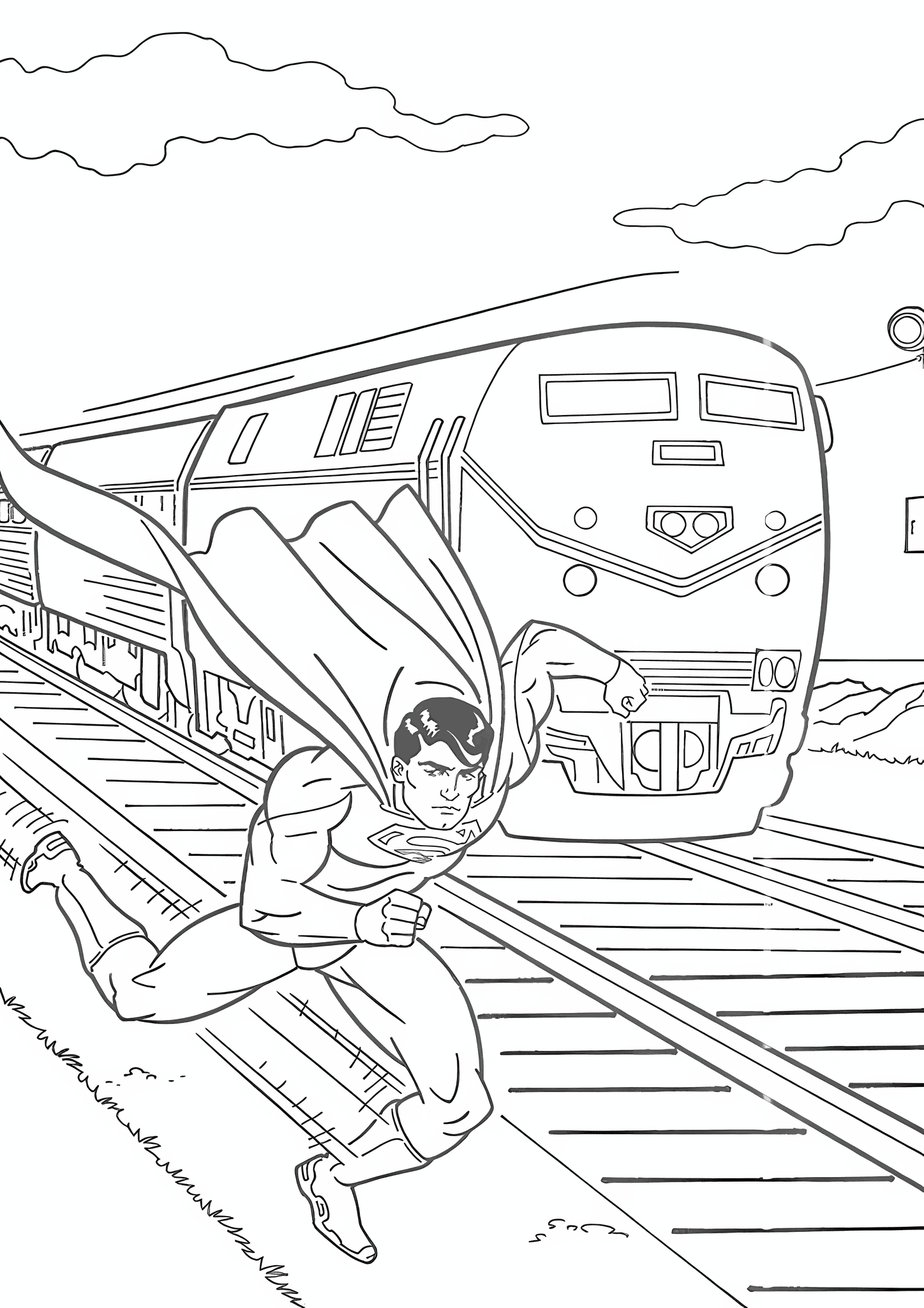 Superman: Race Against the Train