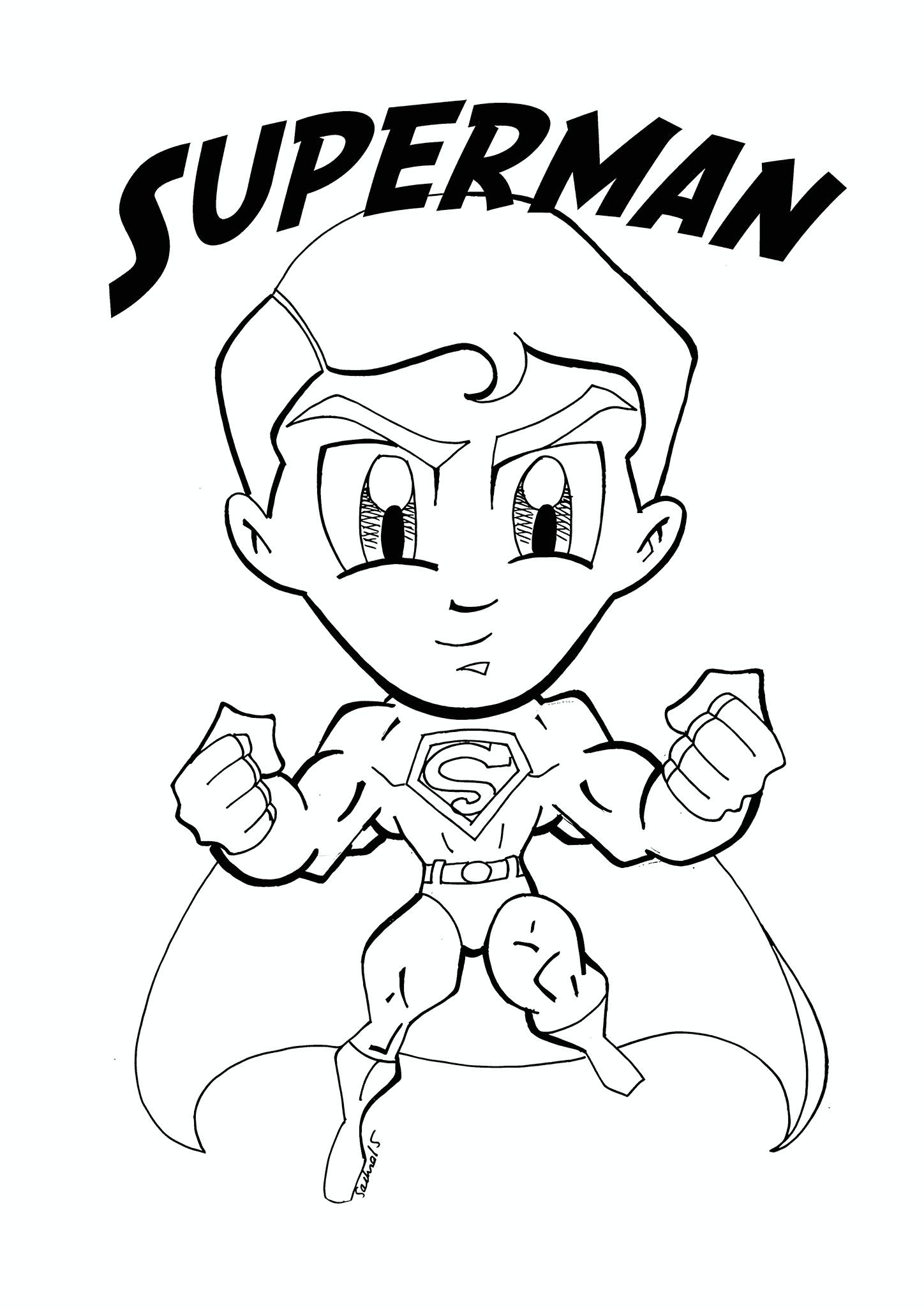 Cute Superman