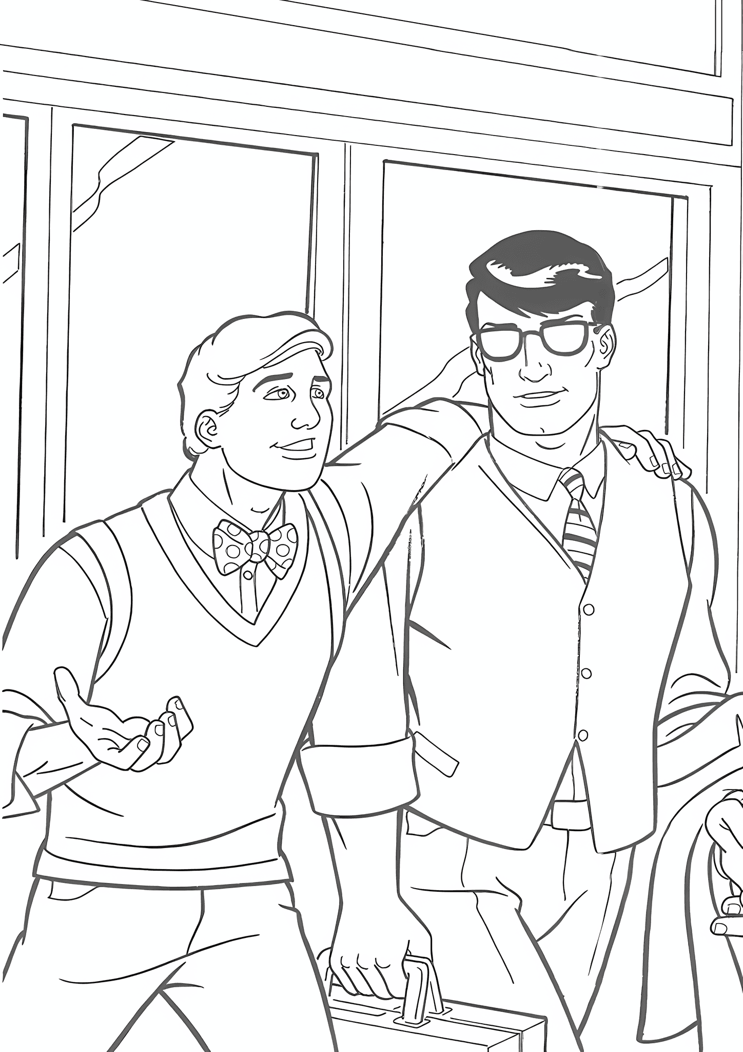 Superman: Clark Kent and Jimmy Olsen