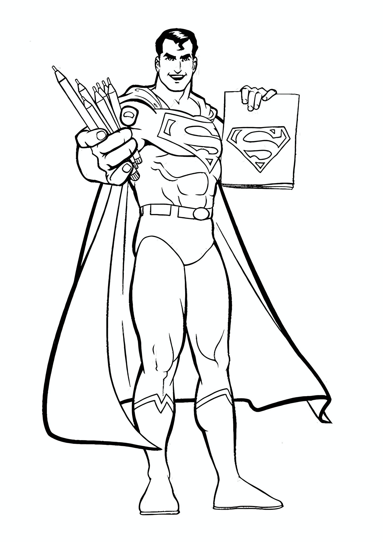 Superman: Superhero with Pencils