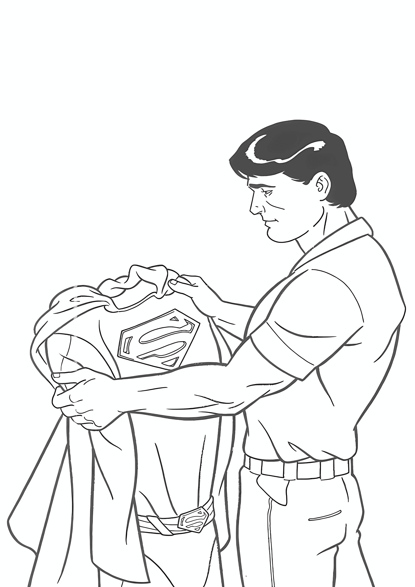 Superman: Clark Kent with a Suit