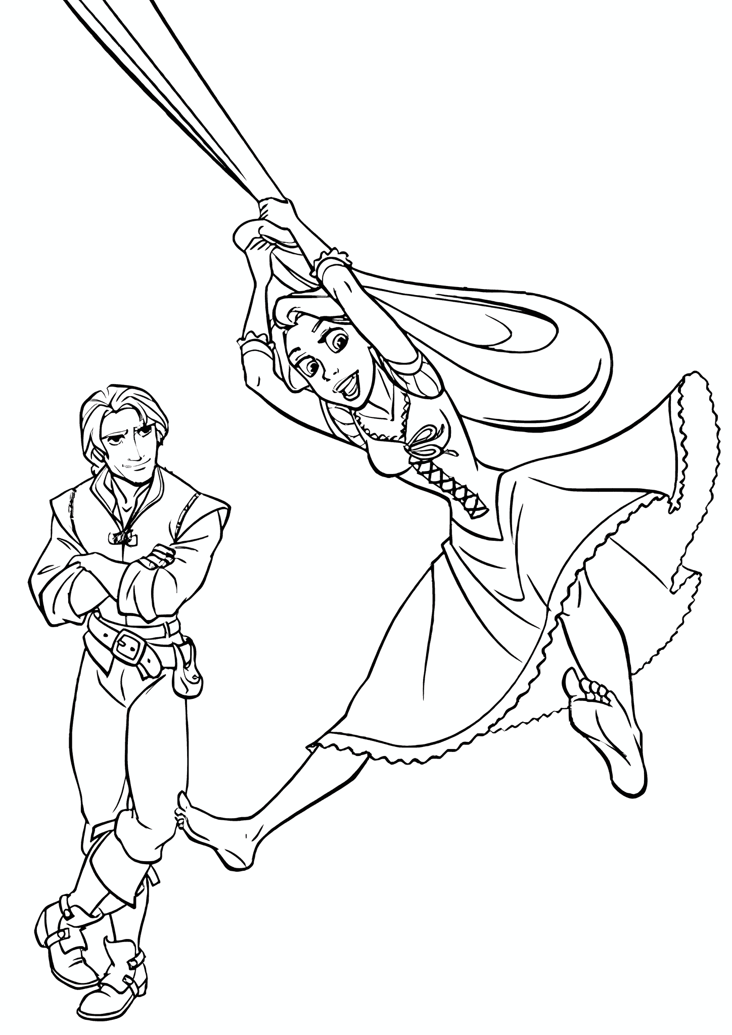 Tangled: Flying on Your Hair