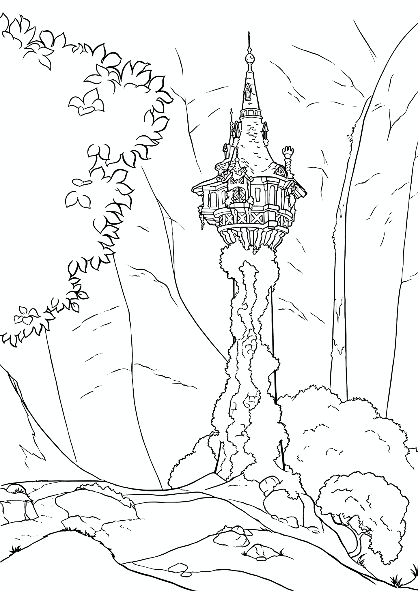 Tangled: a Tower in the Middle of Nowhere