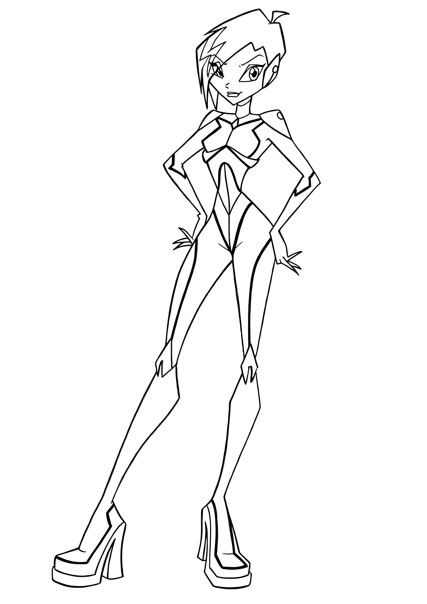 Tecna (Winx Club) Fairy From the Planet Zenith