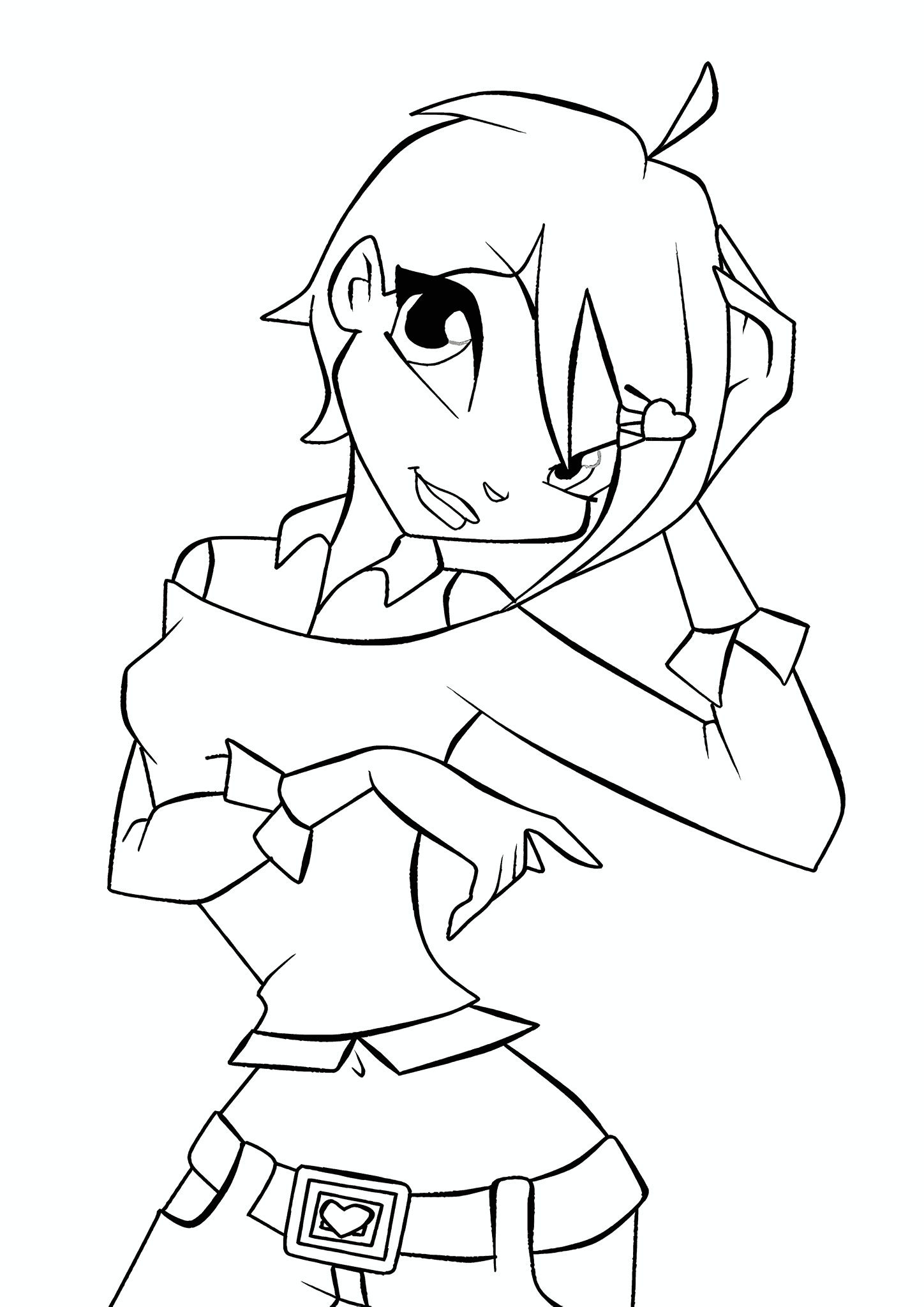 Tecna (Winx Club) Smiling