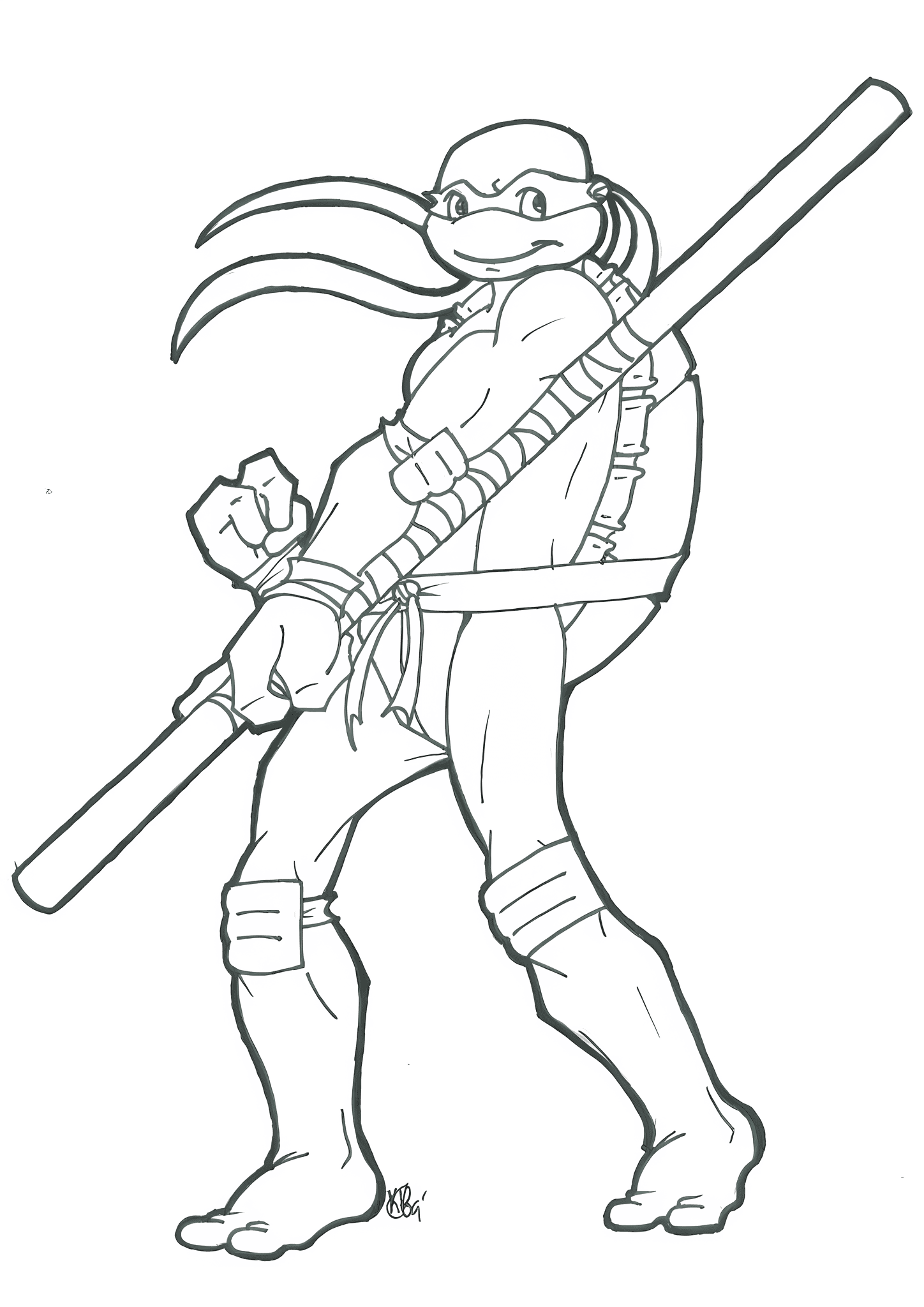 Ninja Turtles: Stylish Donatello