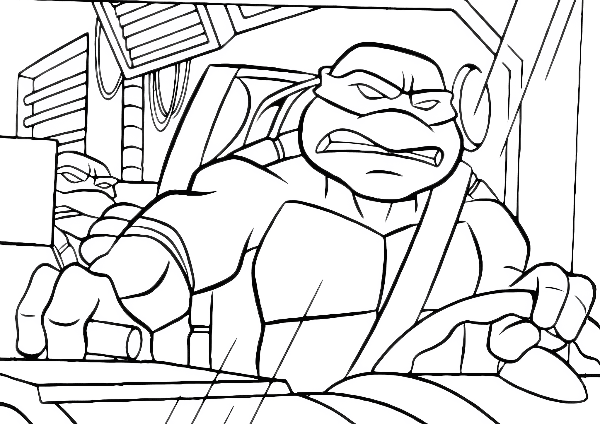 Ninja Turtles: Van Chase