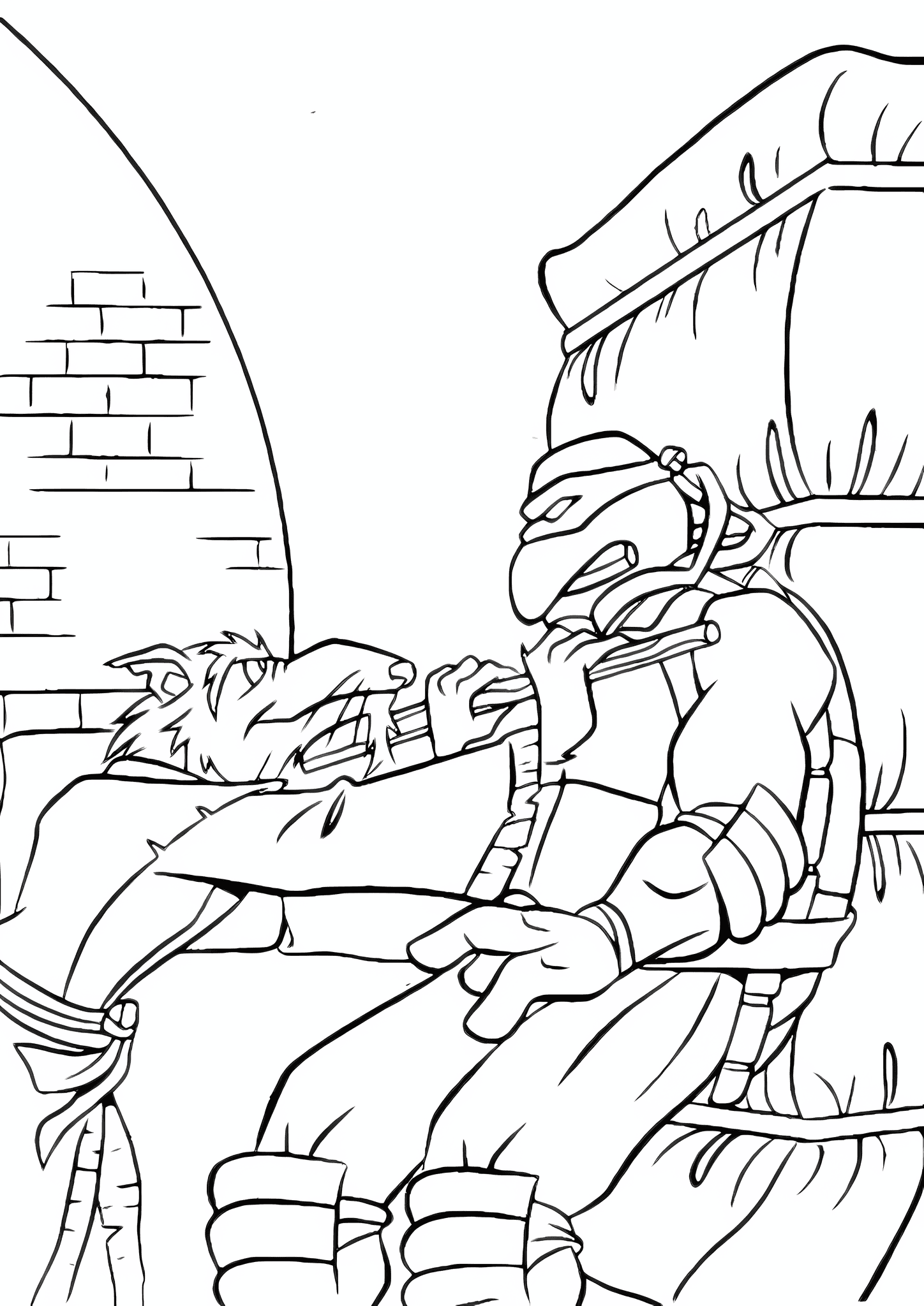 Ninja Turtles: Splinter Trains Wards