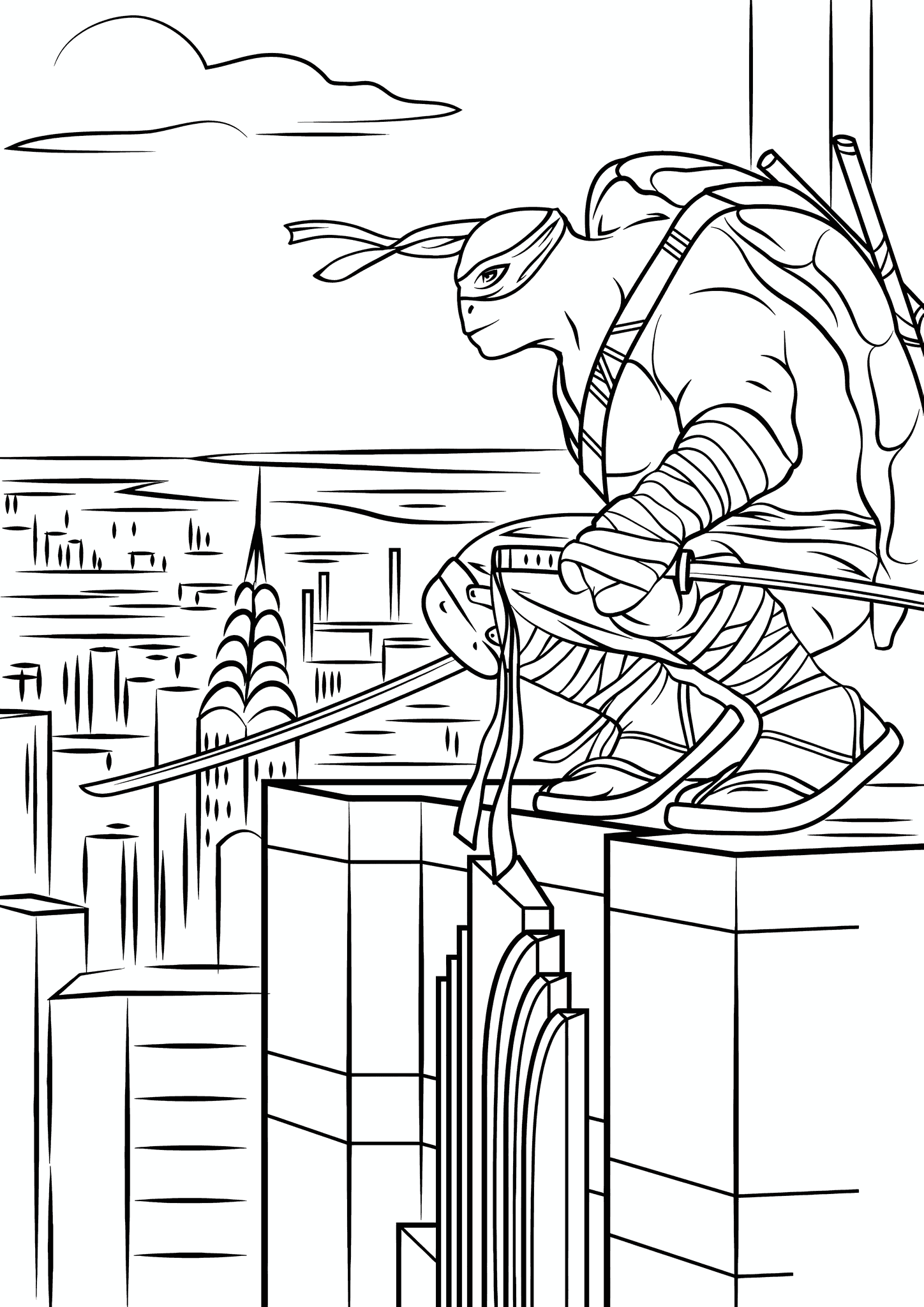 Ninja Turtles: Mutant Turtle From the Movie