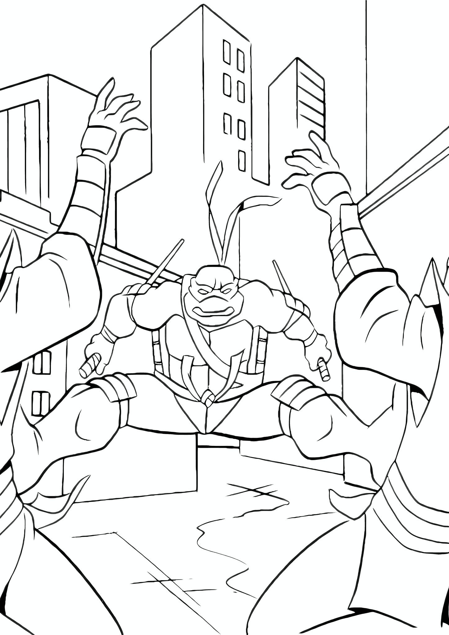 Ninja Turtles: Rafael’s Crowning Blow