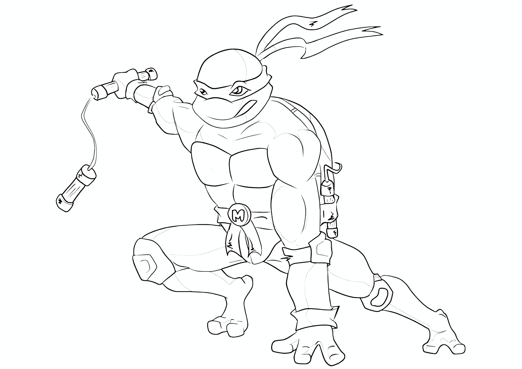 Ninja Turtles: Michelangelo is Ready to Strike