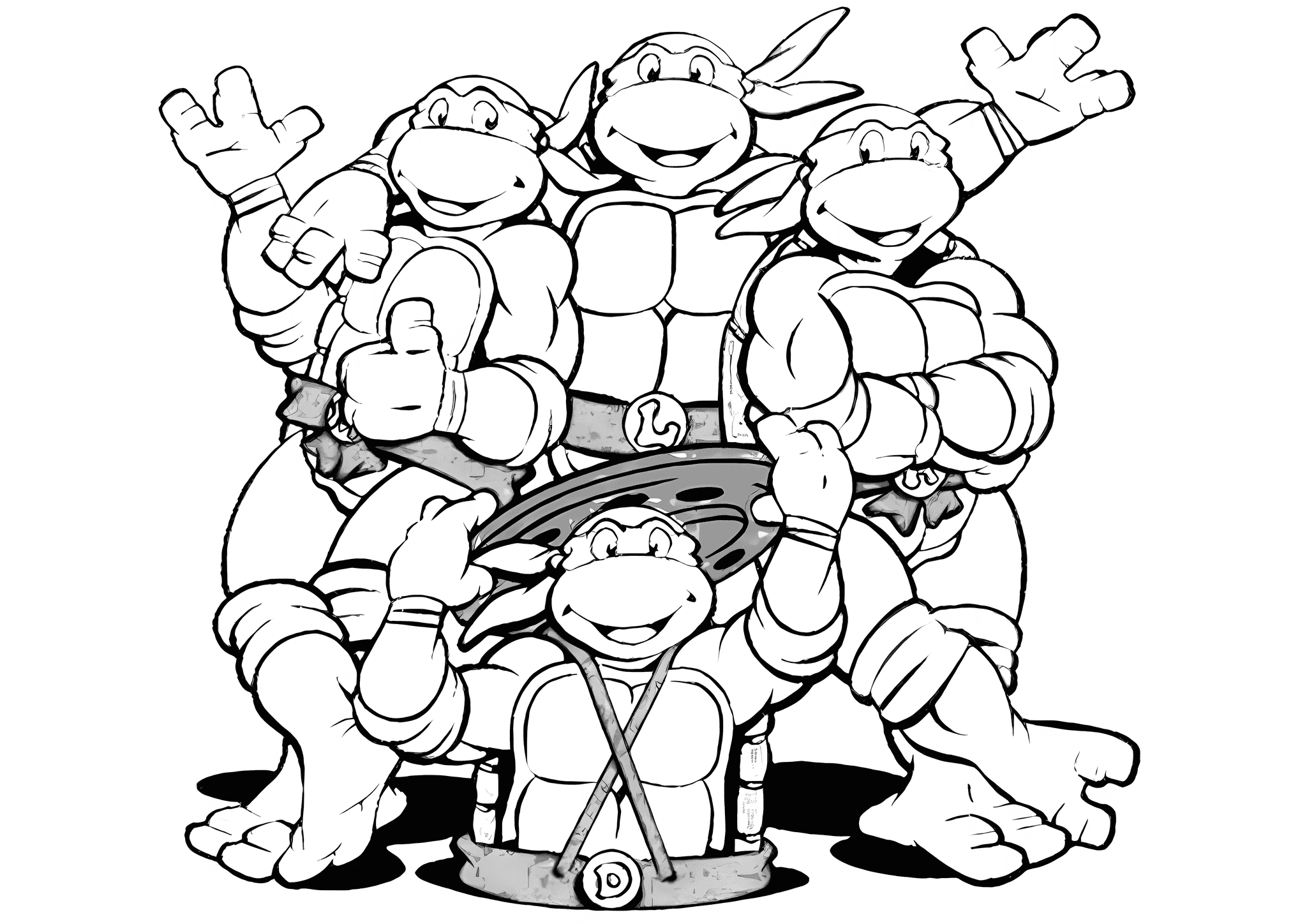 Funny Ninja Turtles