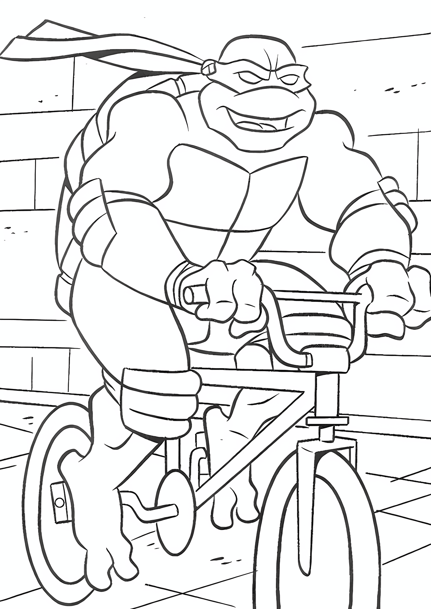 Ninja Turtles: Cycling