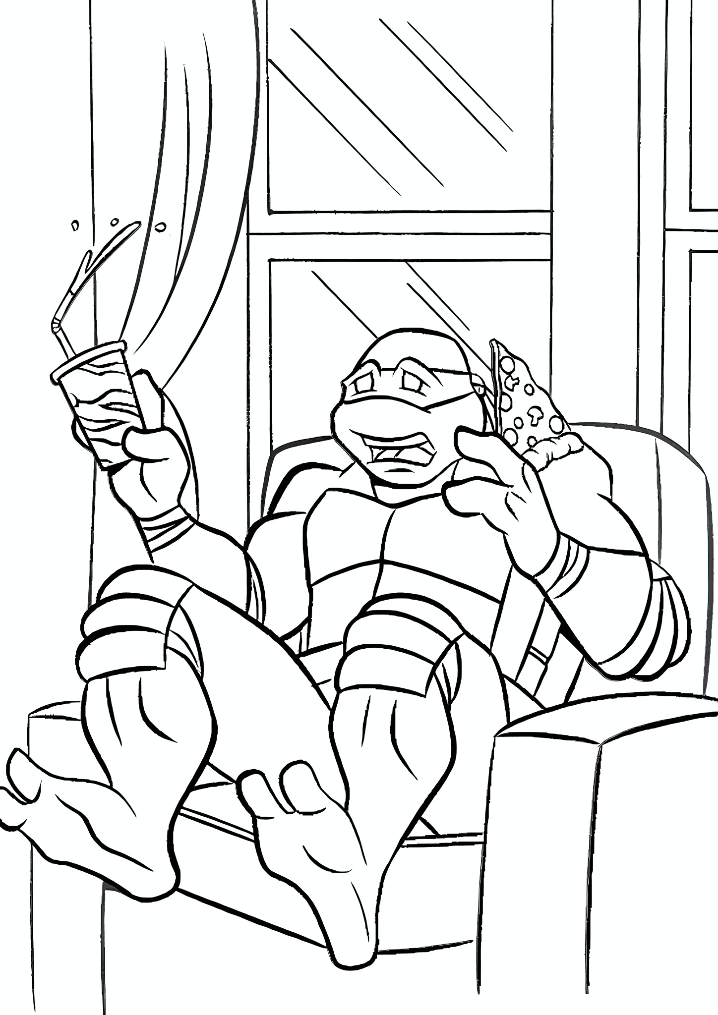 Scared Ninja Turtles