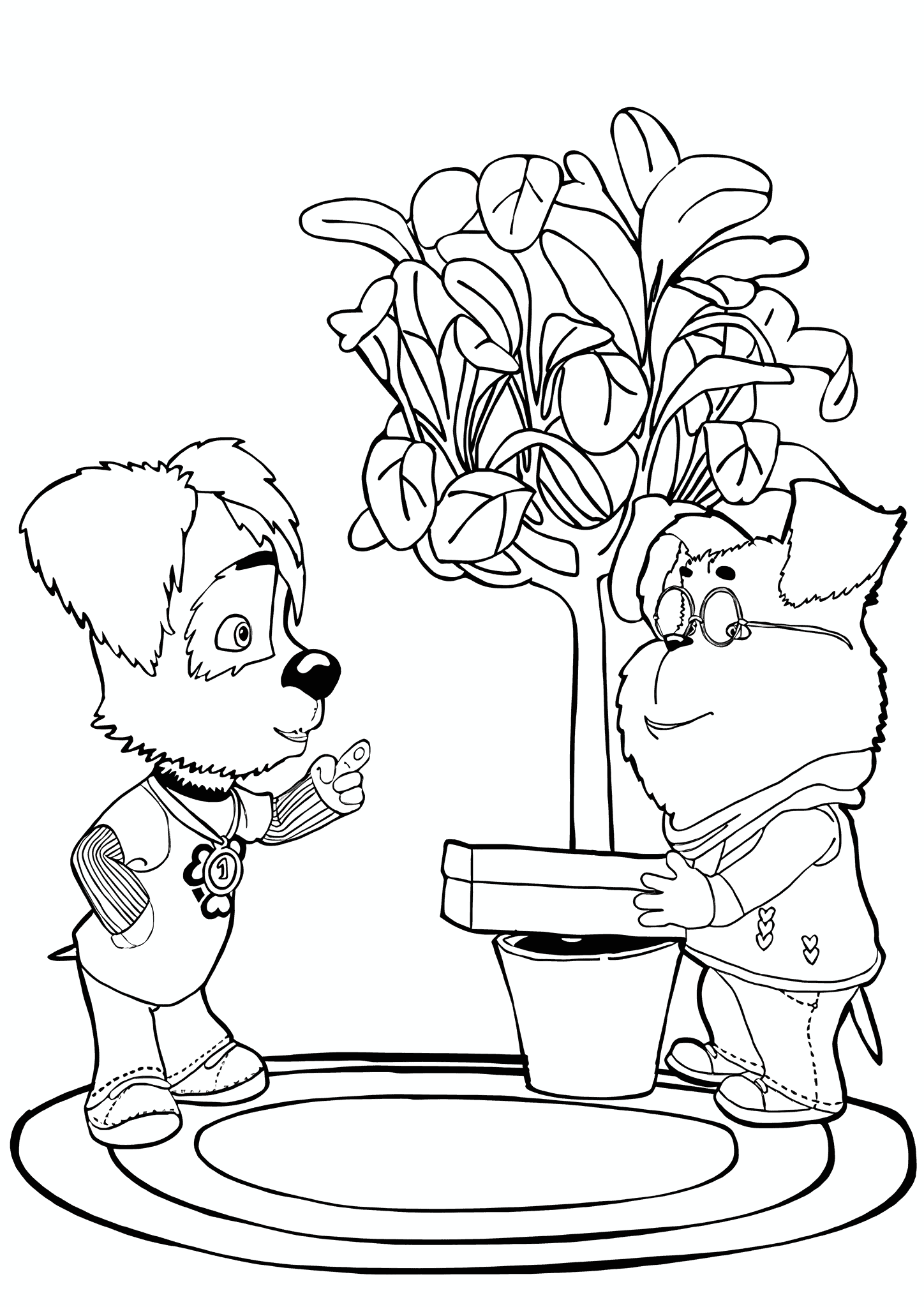 Barkers: Conversation Between Gena and Buddy