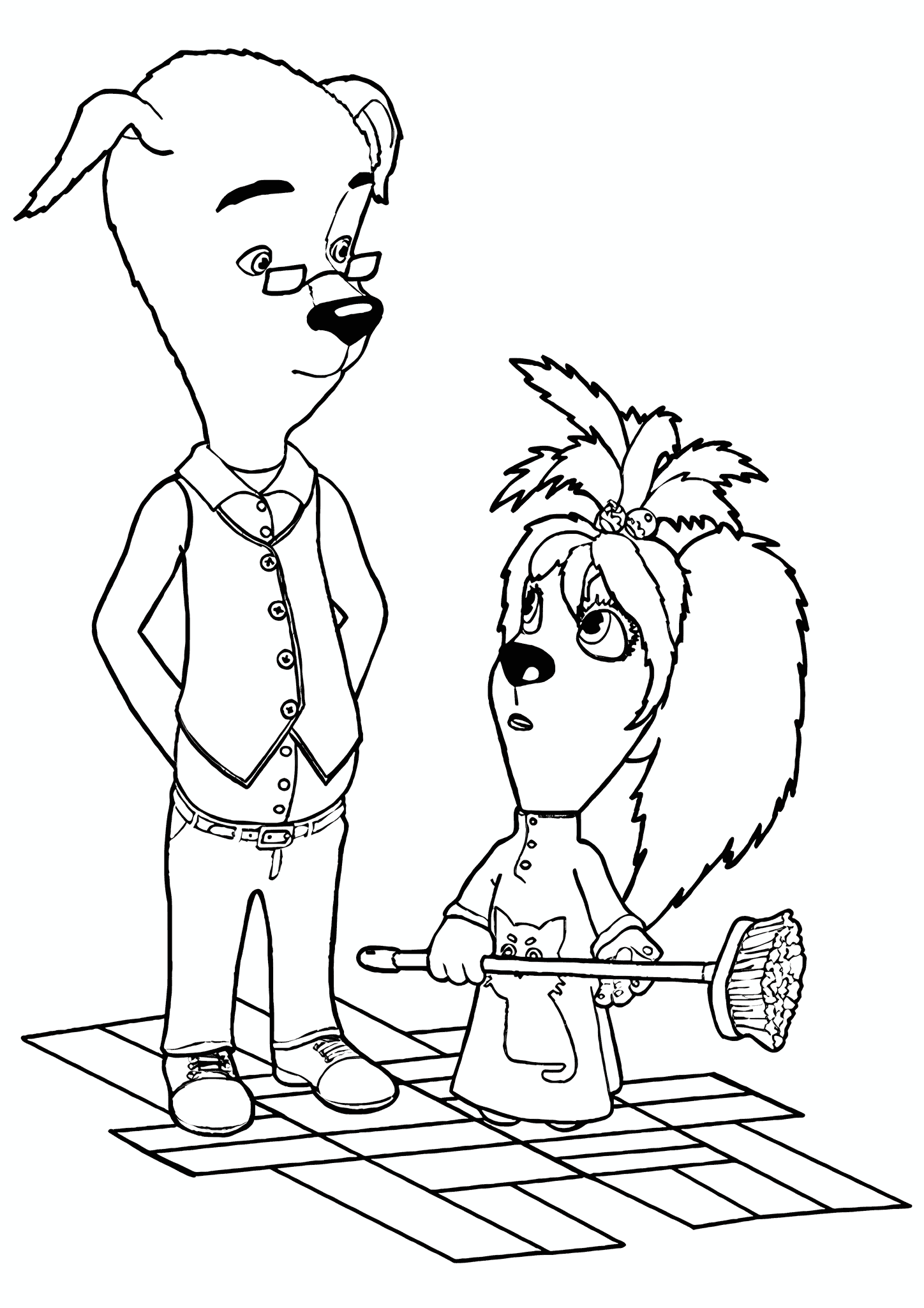 Barkers: Lisa Starts to Clean Up