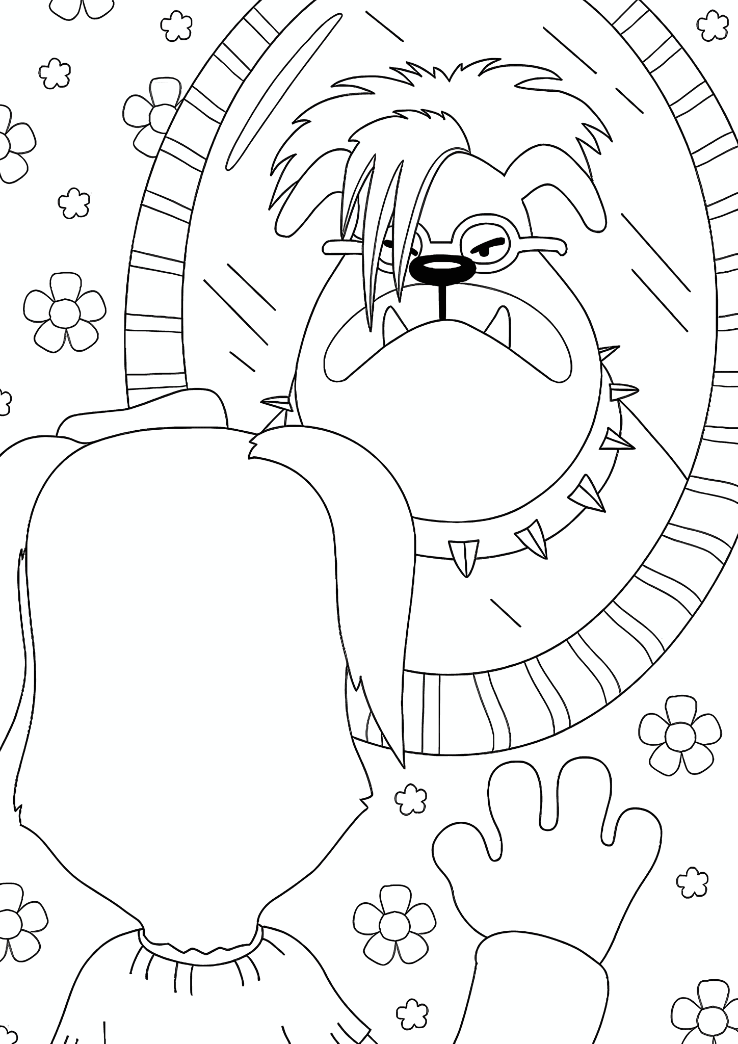 Barkers: Portrait of a Rocker Dog