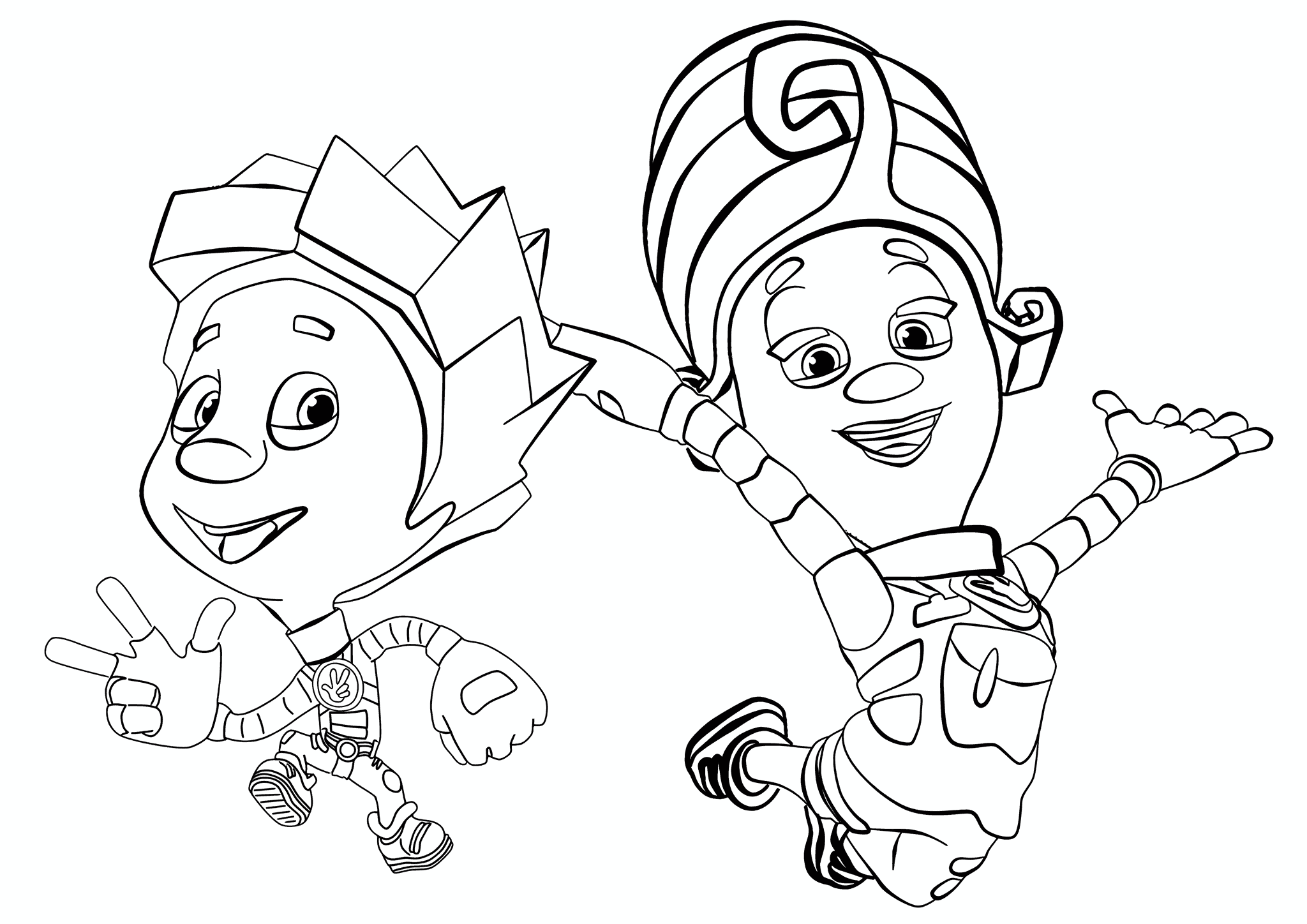 Fixies: Nolik and Masya