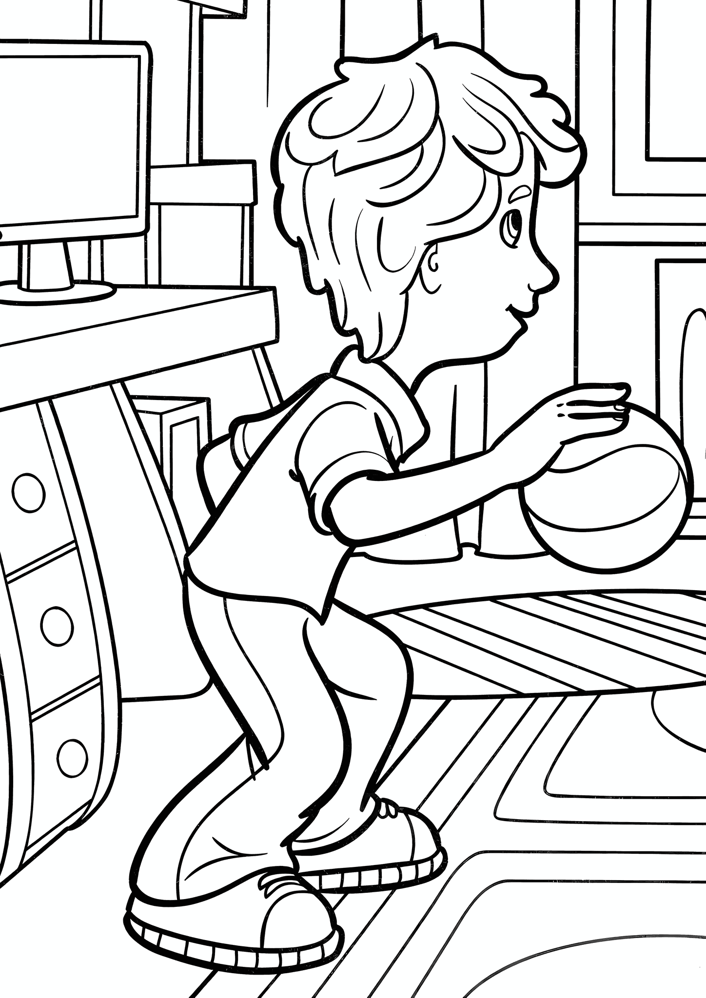 Fixies: Dimdimych Plays Basketball