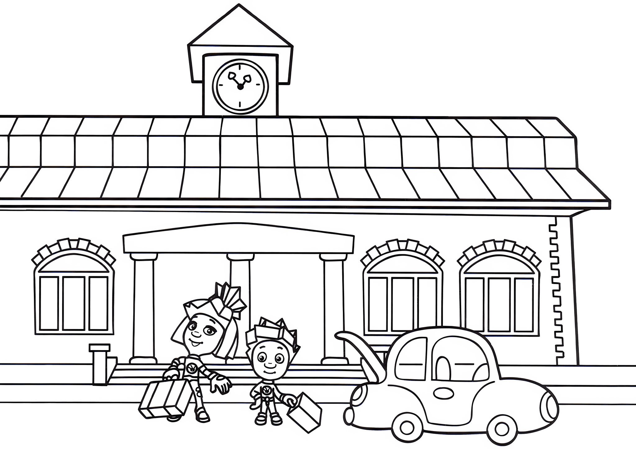 Fixies at the Train Station