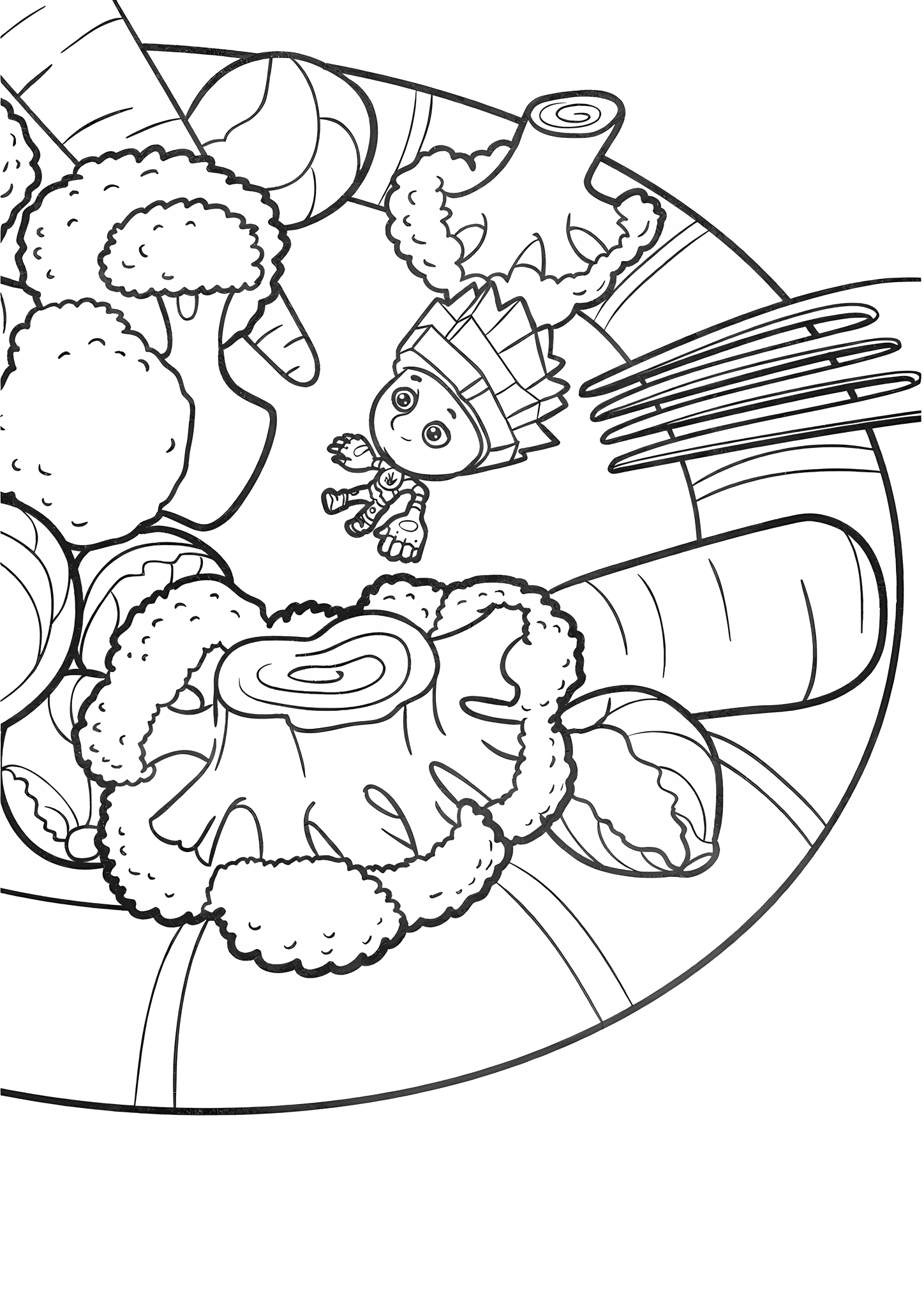 Fixies: Nolik on a Plate