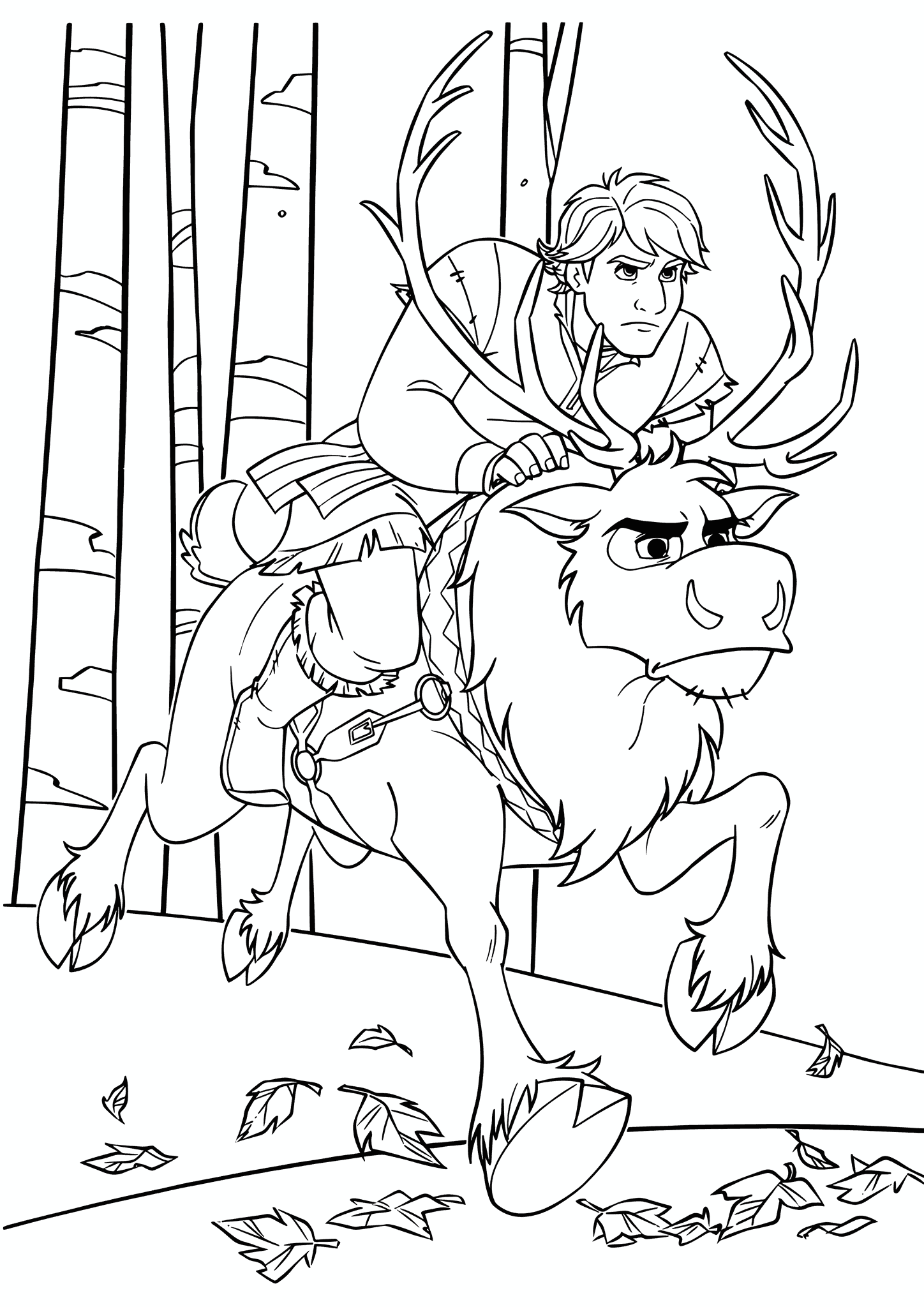 Frozen: Kristoff and Sven Rush to the Rescue