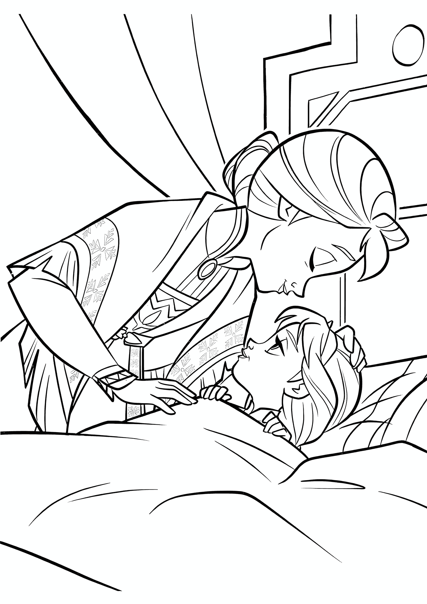 Frozen: Little Elsa and Her Mother