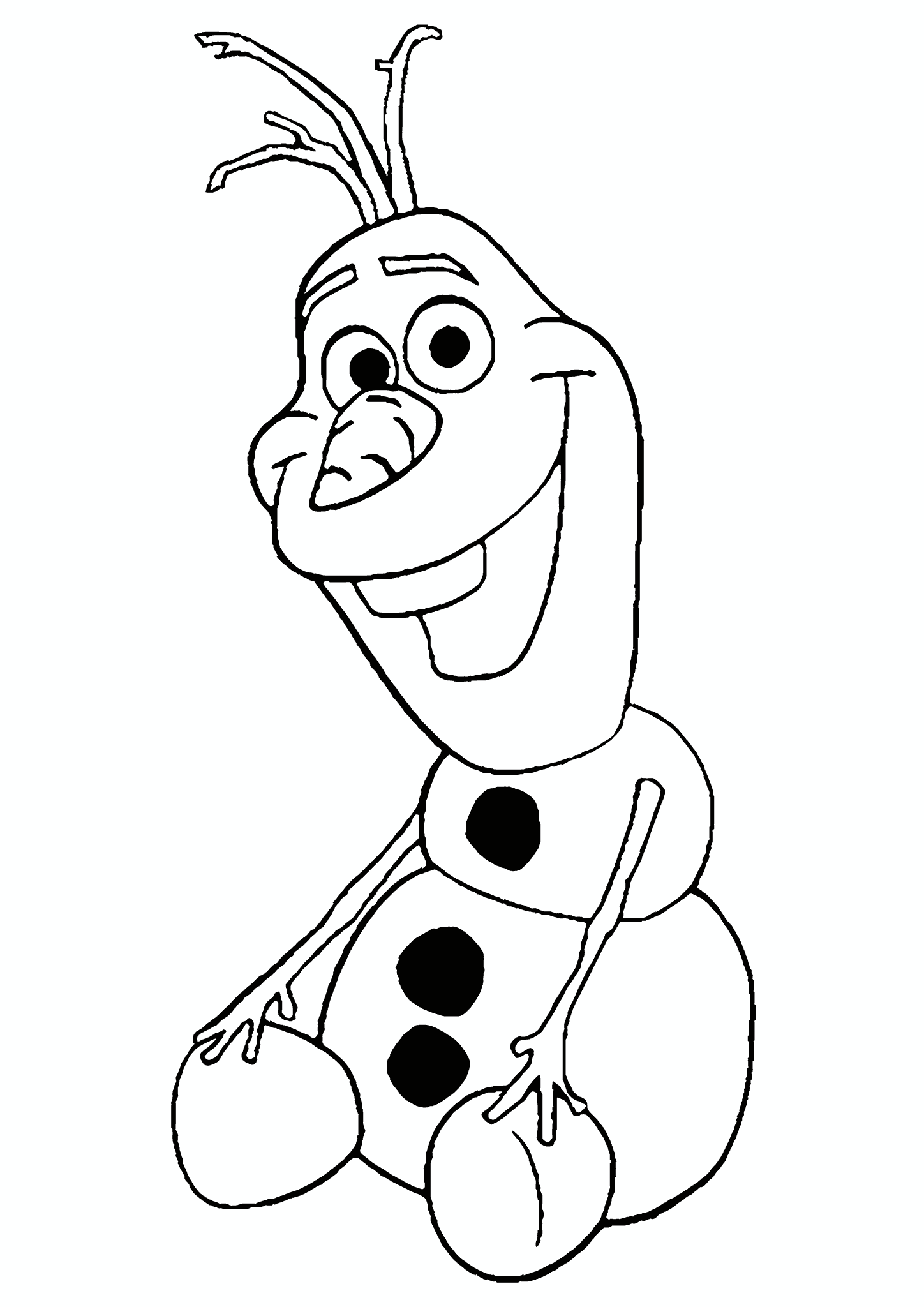 Frozen: Funny Snowman Olaf