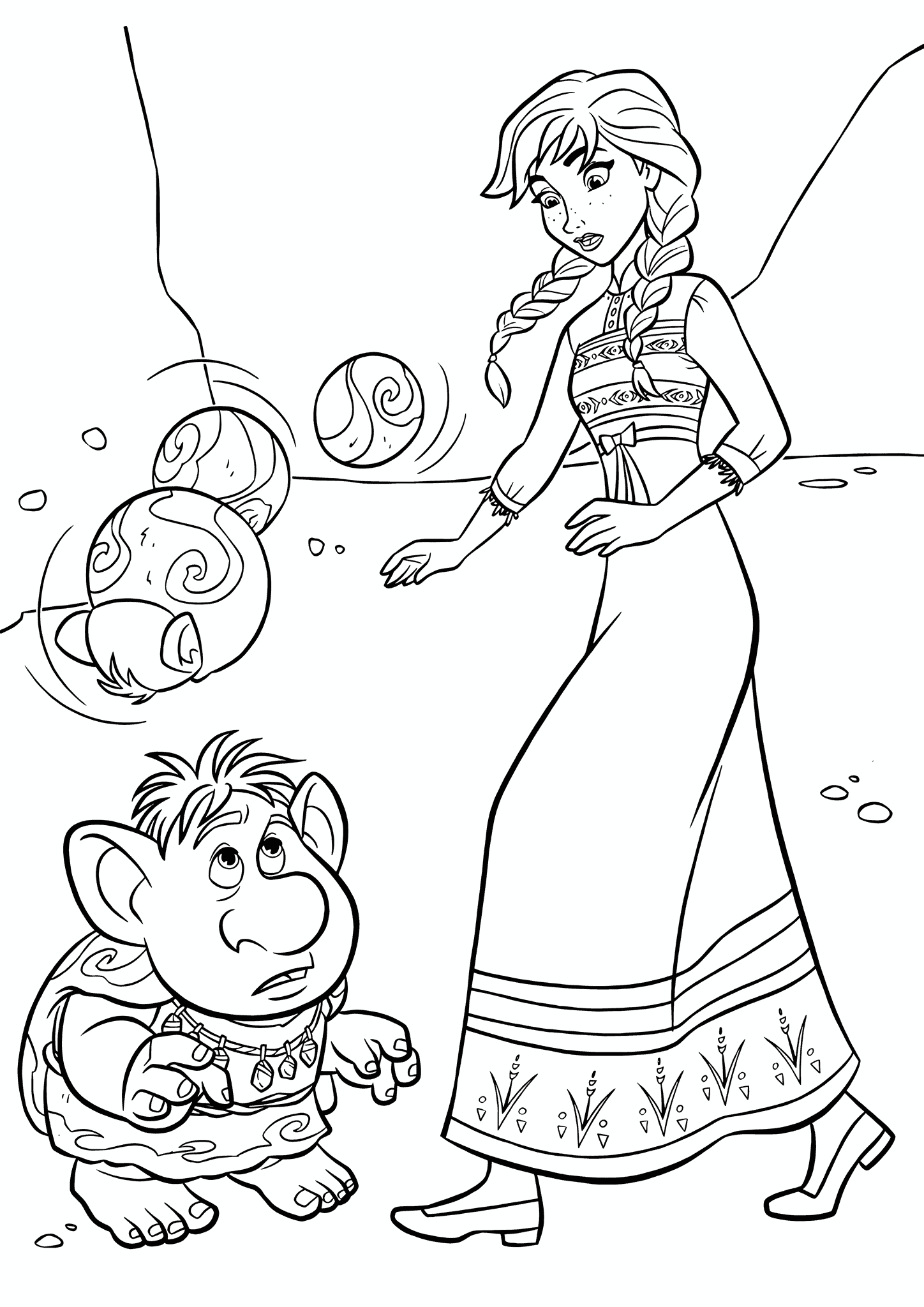 Frozen: Anna and the Little Troll