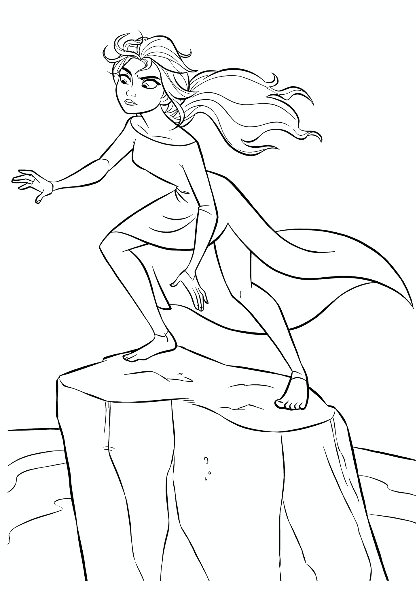 Frozen: Elsa on the Ledge