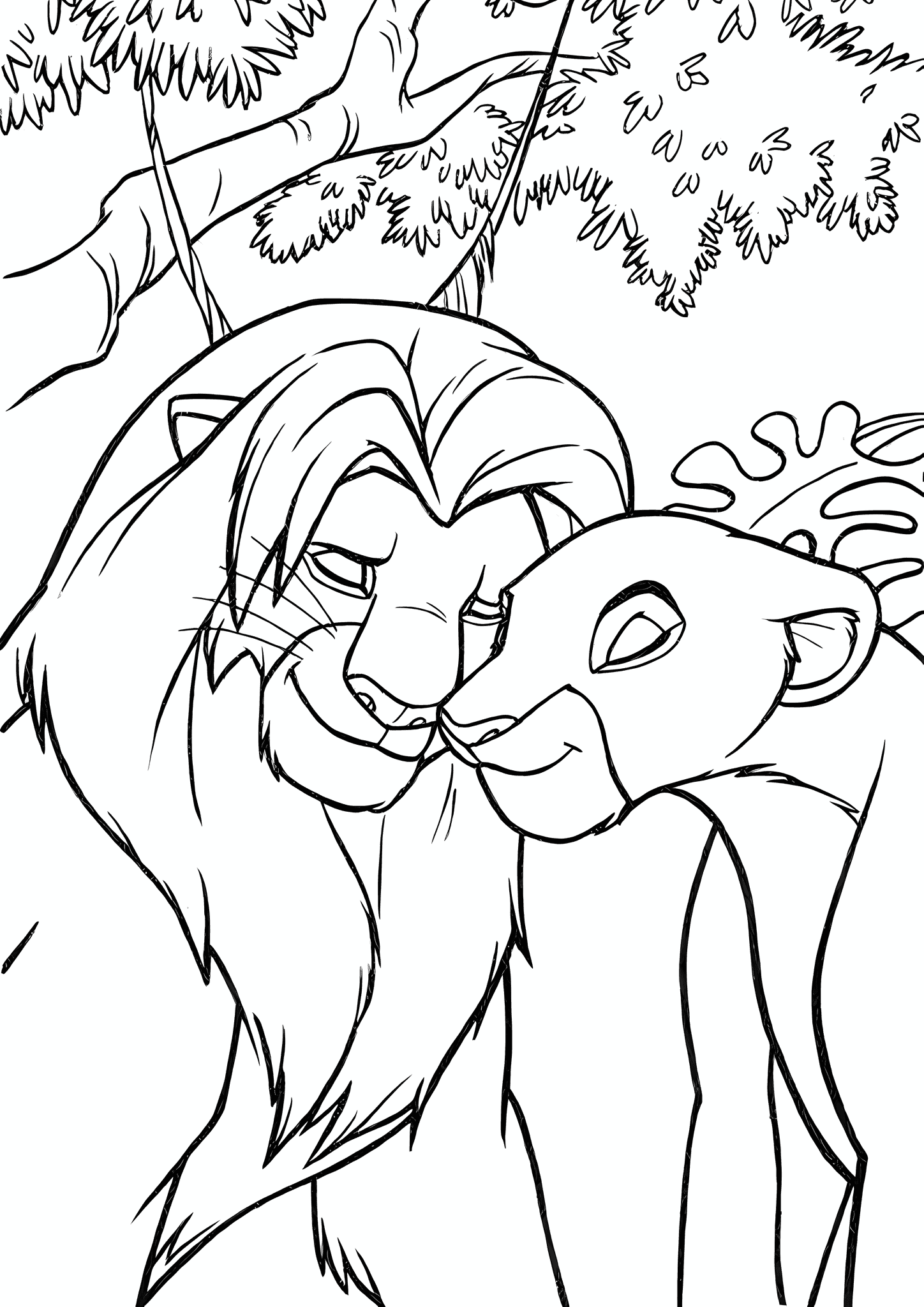 Lion King: Simba and Nala’s Love