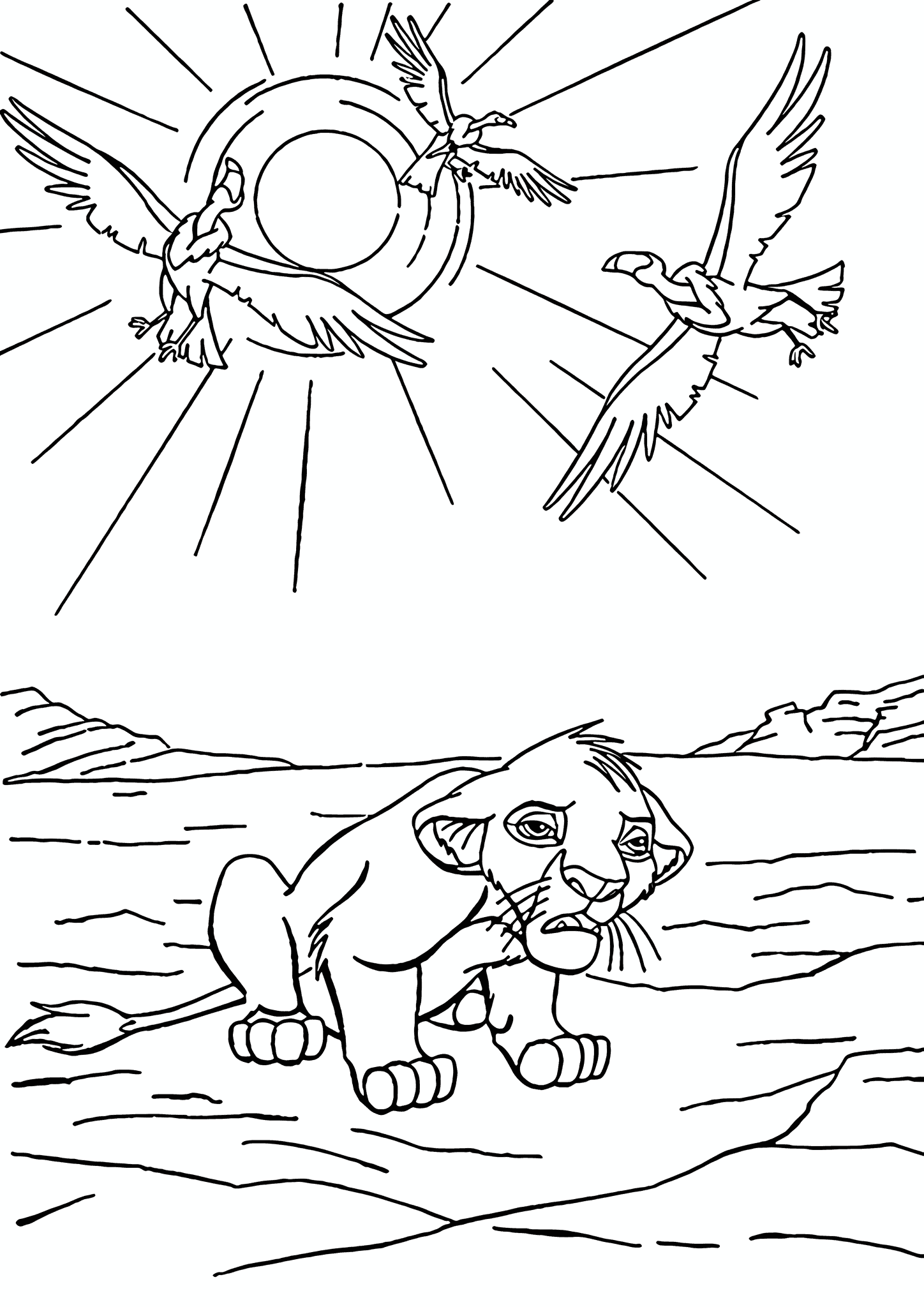 Lion King: Tired Simba