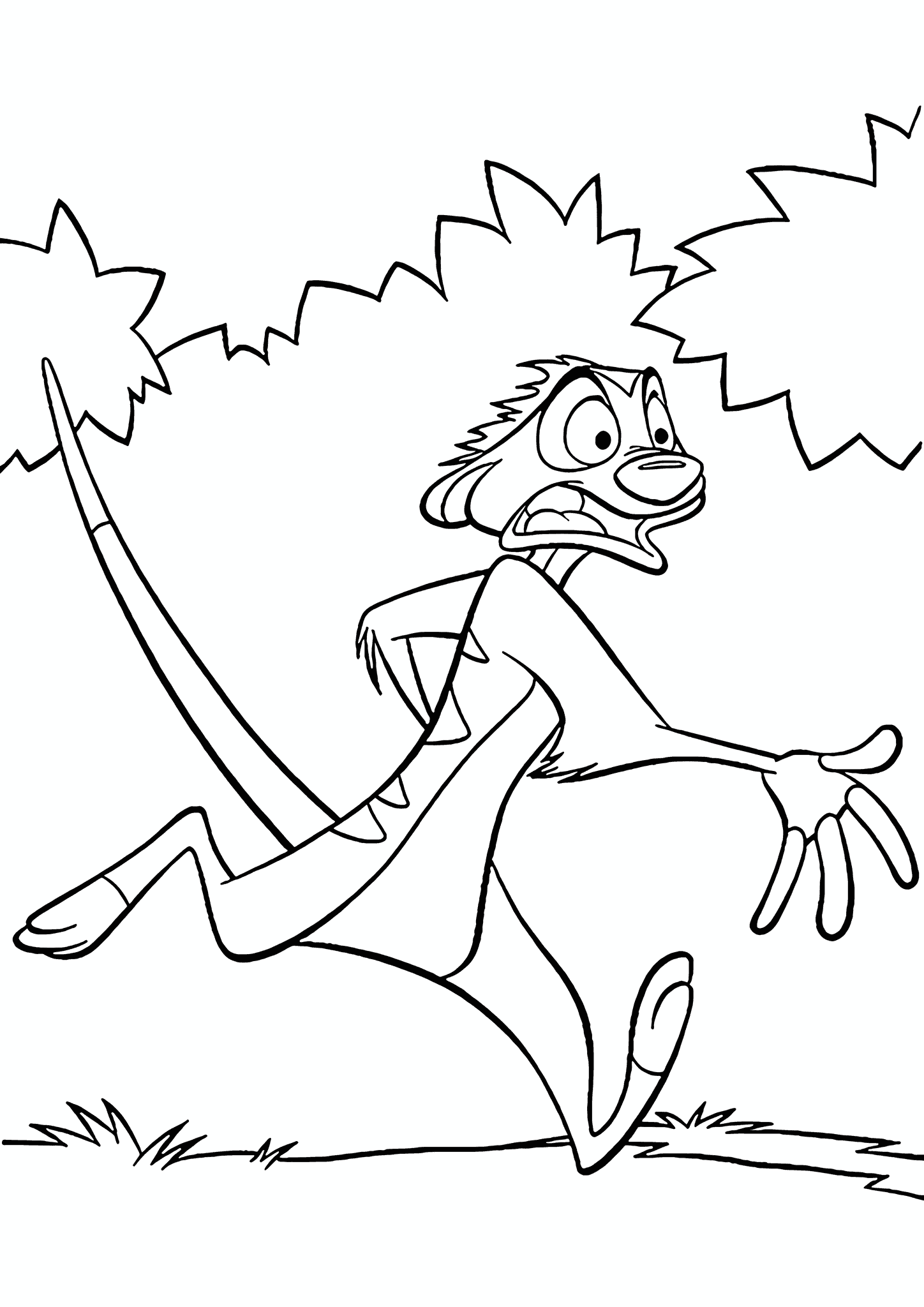 Lion King: Timon is Terrified