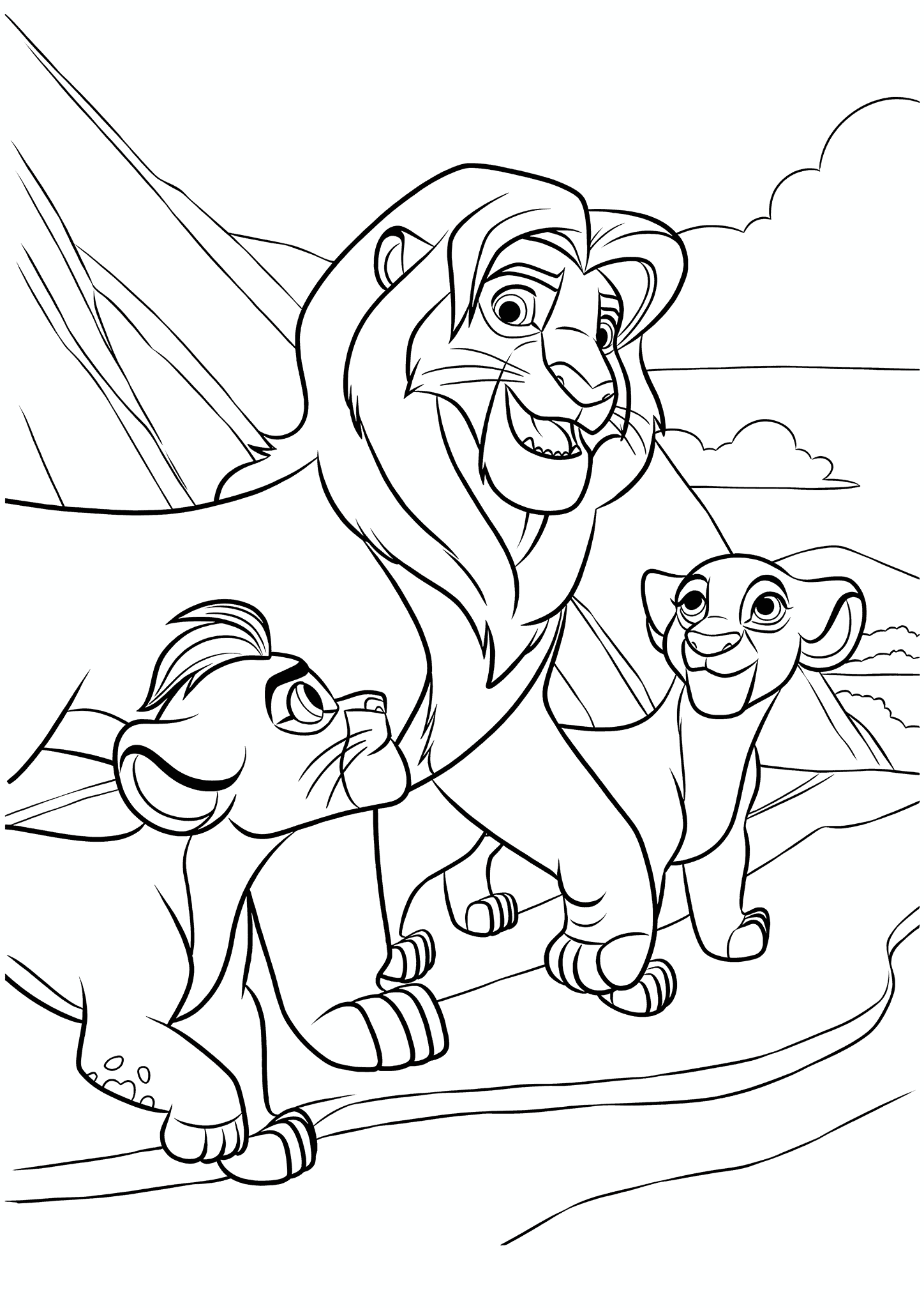 Lion King: Simba and Kids