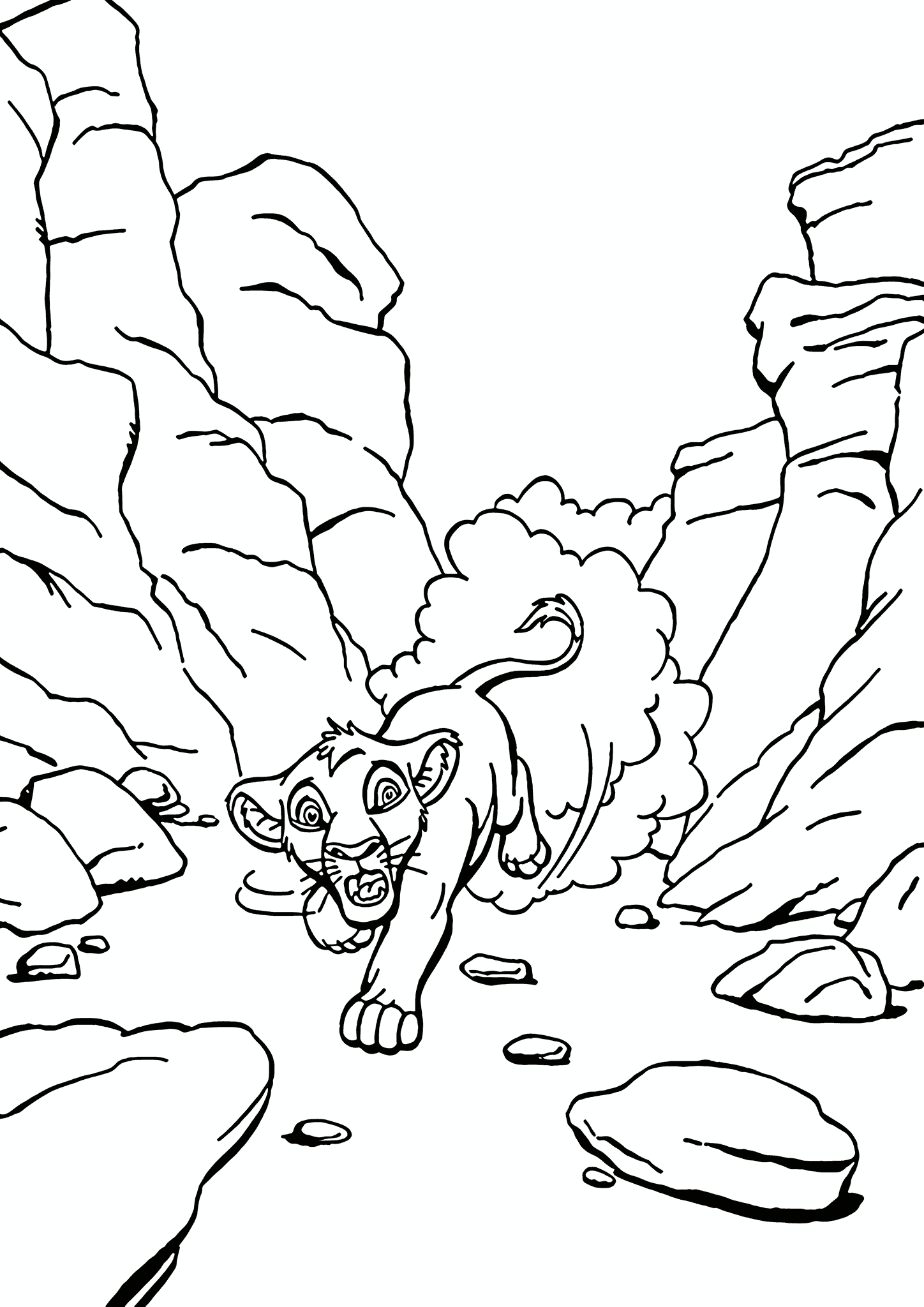 Lion King: Running Simba