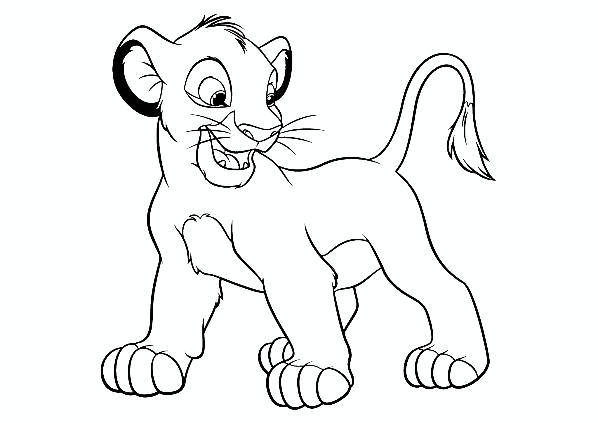 Lion King: Merry Simba