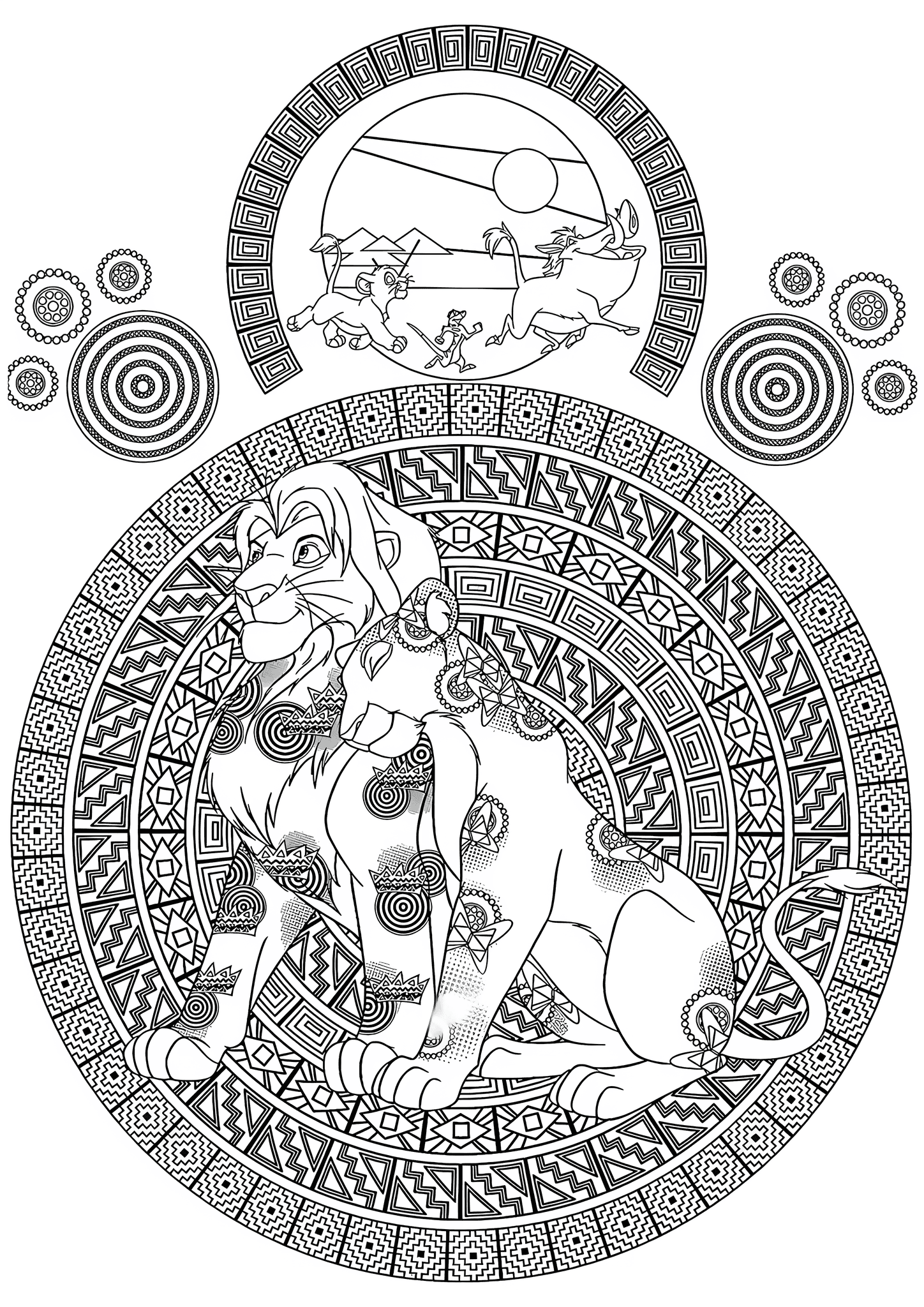 Lion King: Simba and Nala