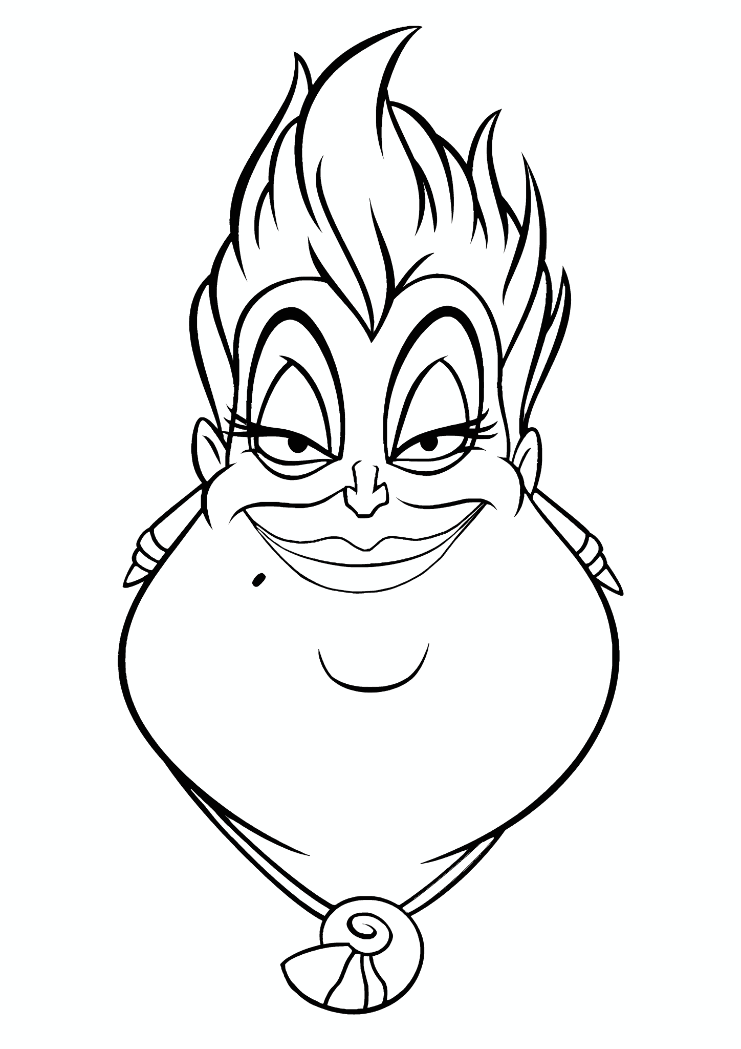 Little Mermaid: Portrait of the Witch Ursula